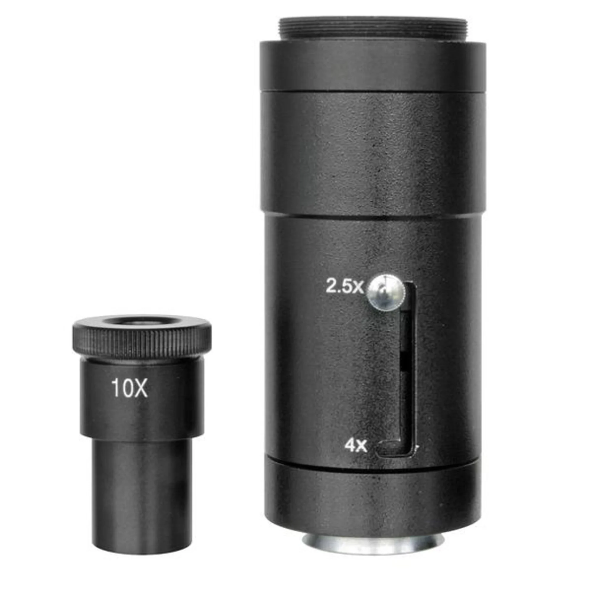 Adaptateur photo 2,5x/4x avec oculaire 10x, pour microscopes Science