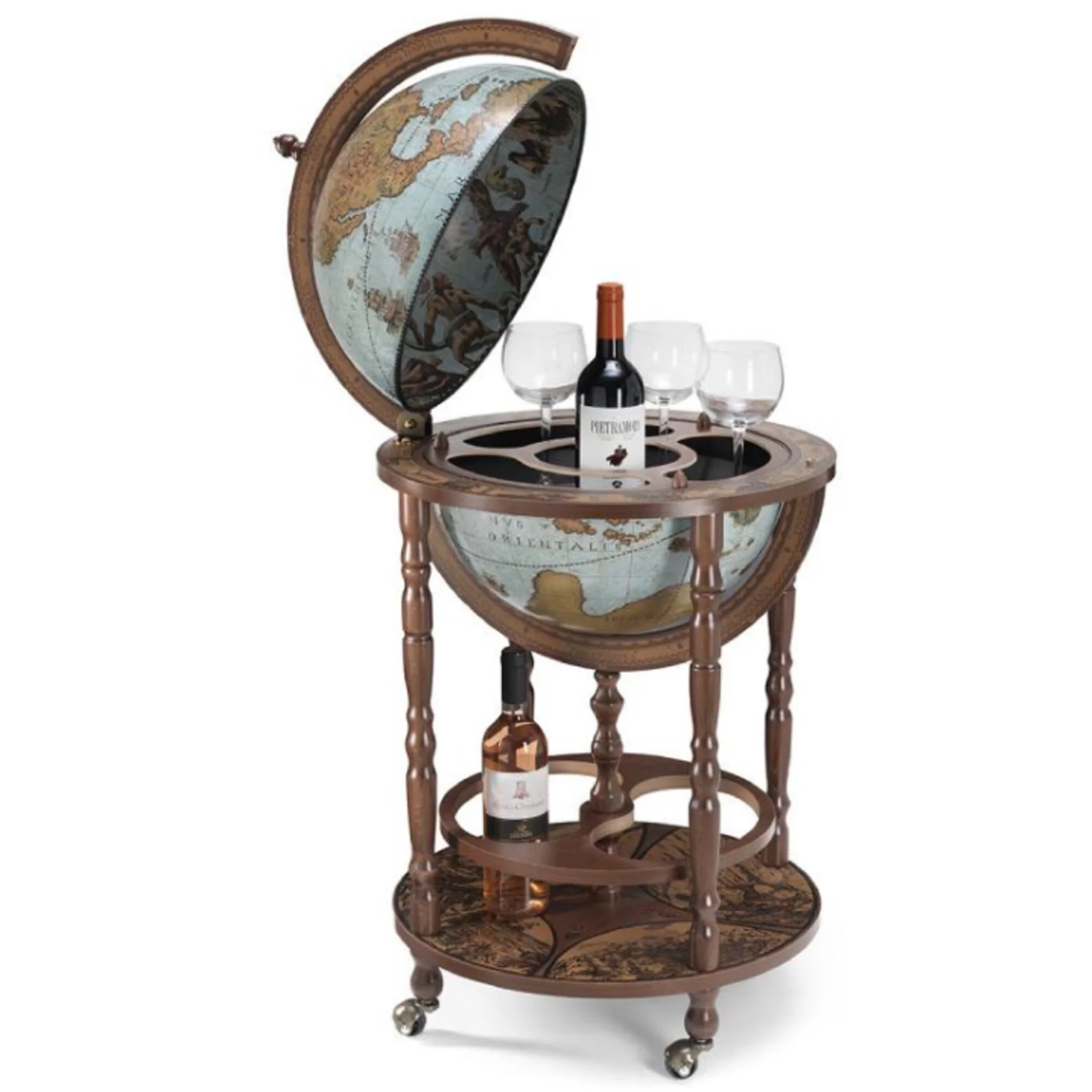 Globe de bar  Minerva Blue Ocean 40cm
