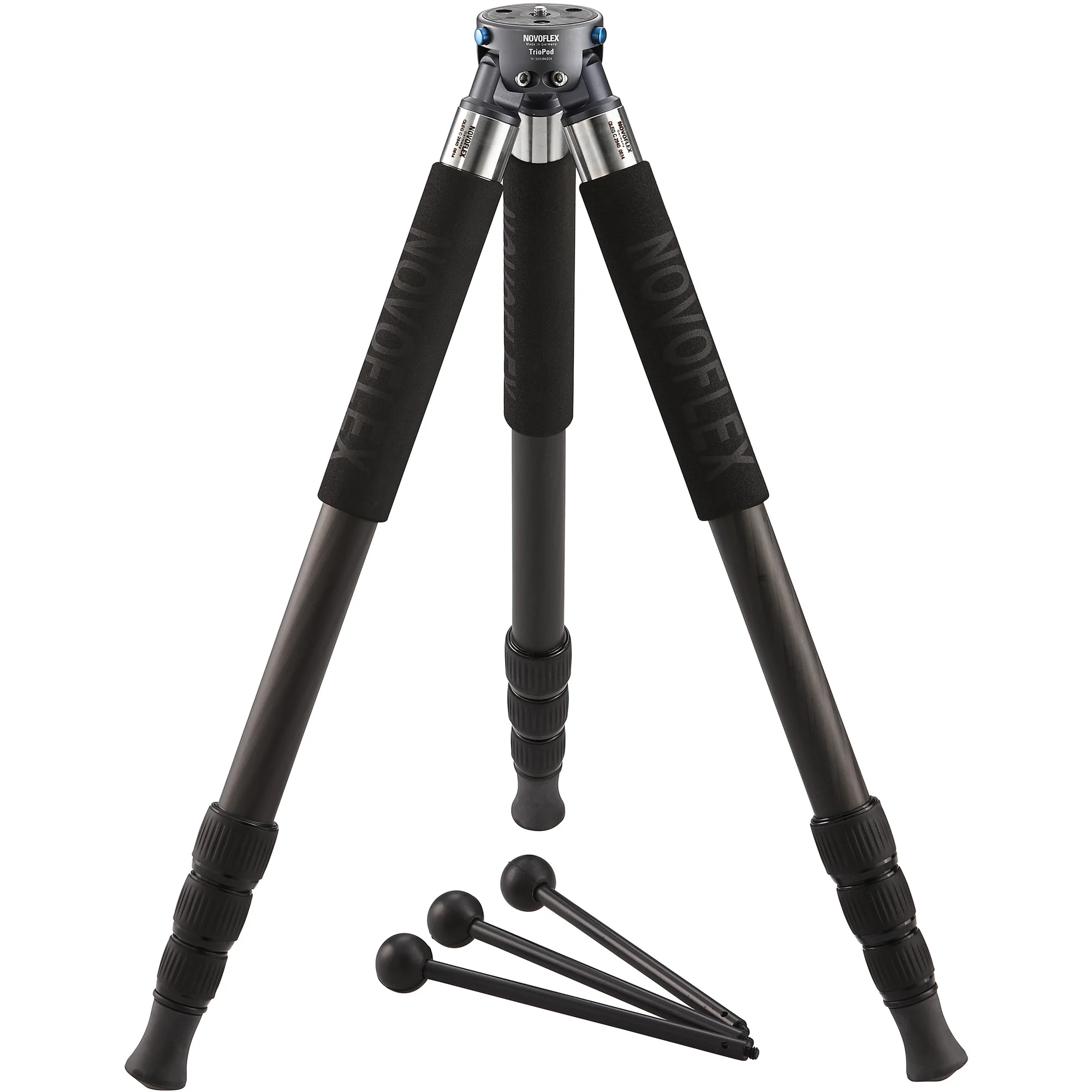Kit trépied TRIOC2840 pieds carbone 4 segments