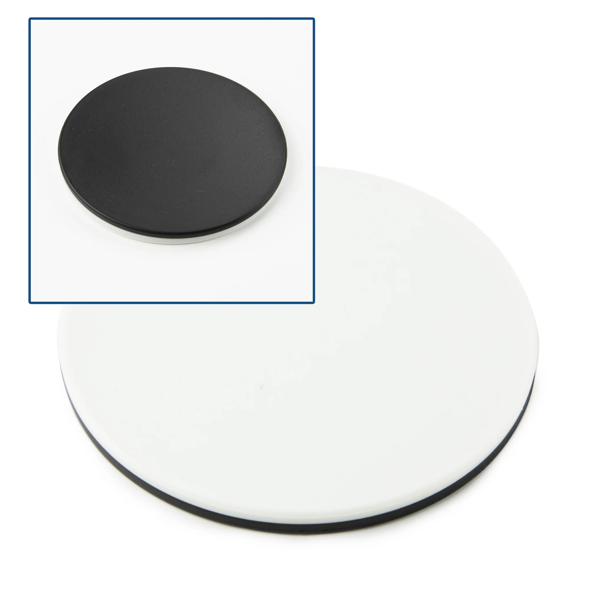 Porte objet en plastique ED.9956, bw Ø 60mm, EduBlue