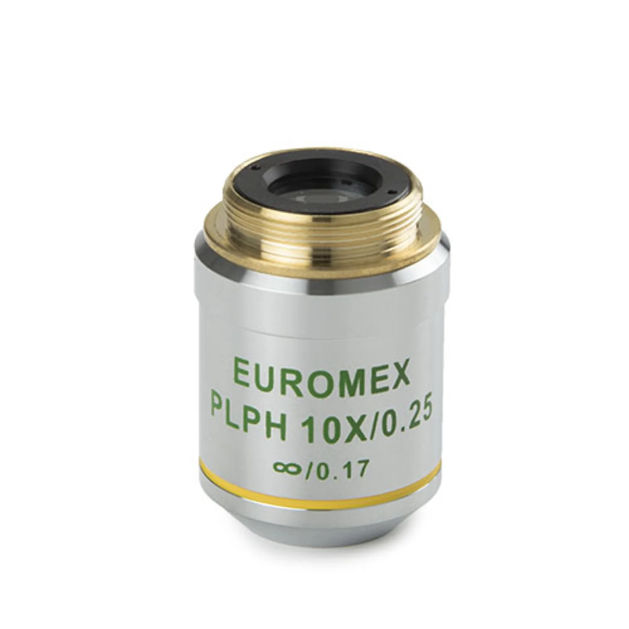 Objectif  AE.3126, 10x/0.25, w.d. 12,1 mm, PLPH IOS infinity, plan, phase (Oxion)