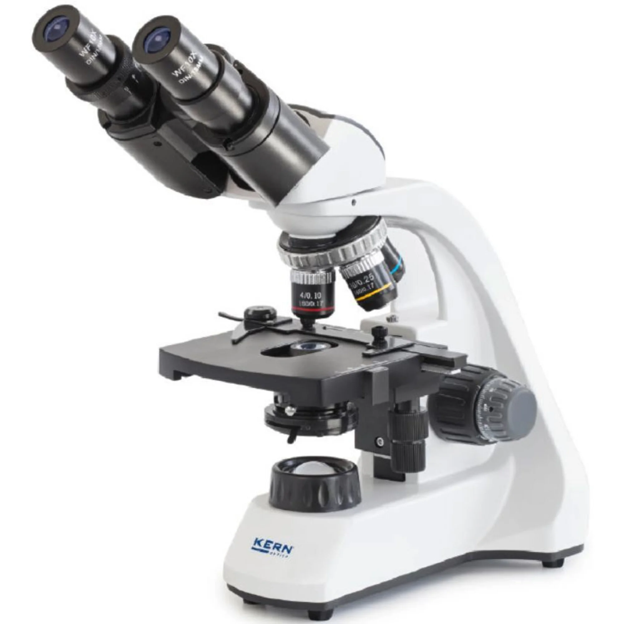Microscope  Bino Achromat 4/10/40/100, WF10x18, 1W LED, OBT 106