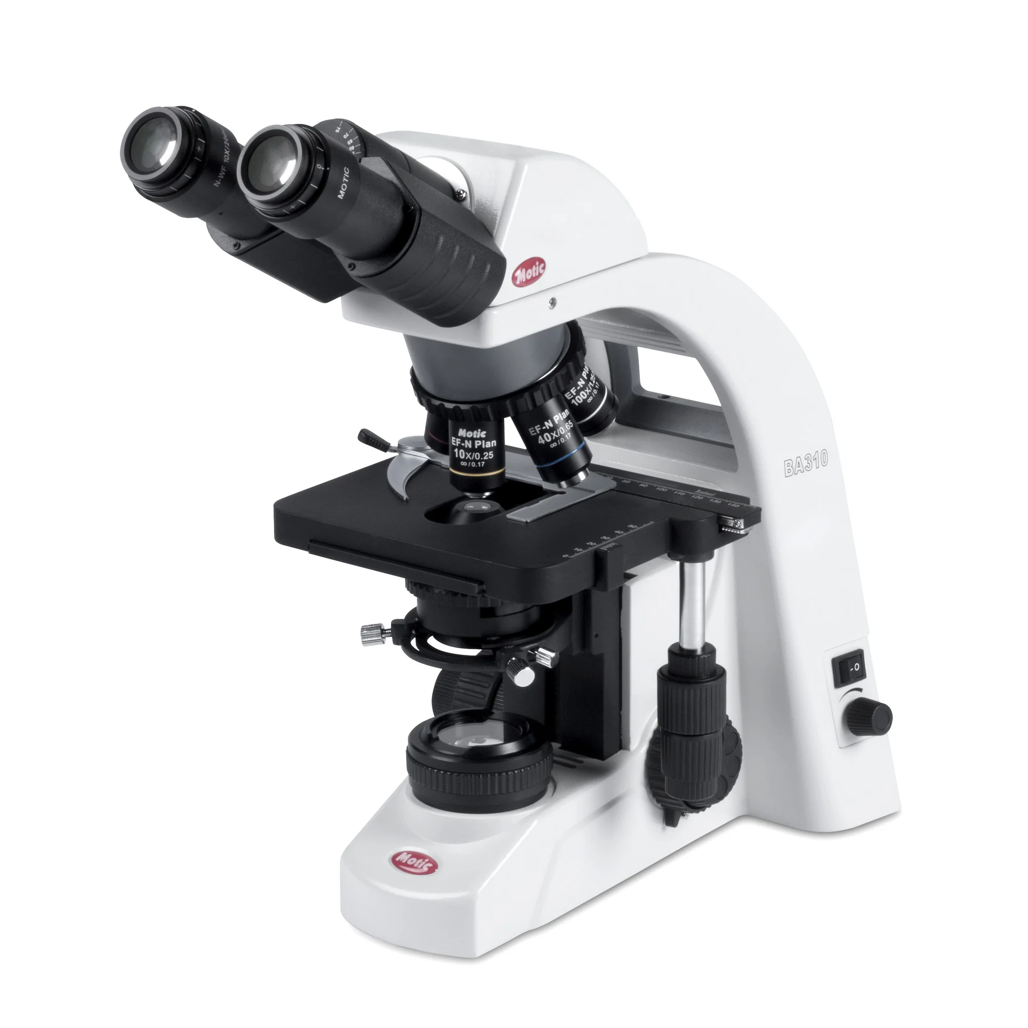 Microscope  BA310, bino, infinity, plan achro, 40x-1000x LED 3W