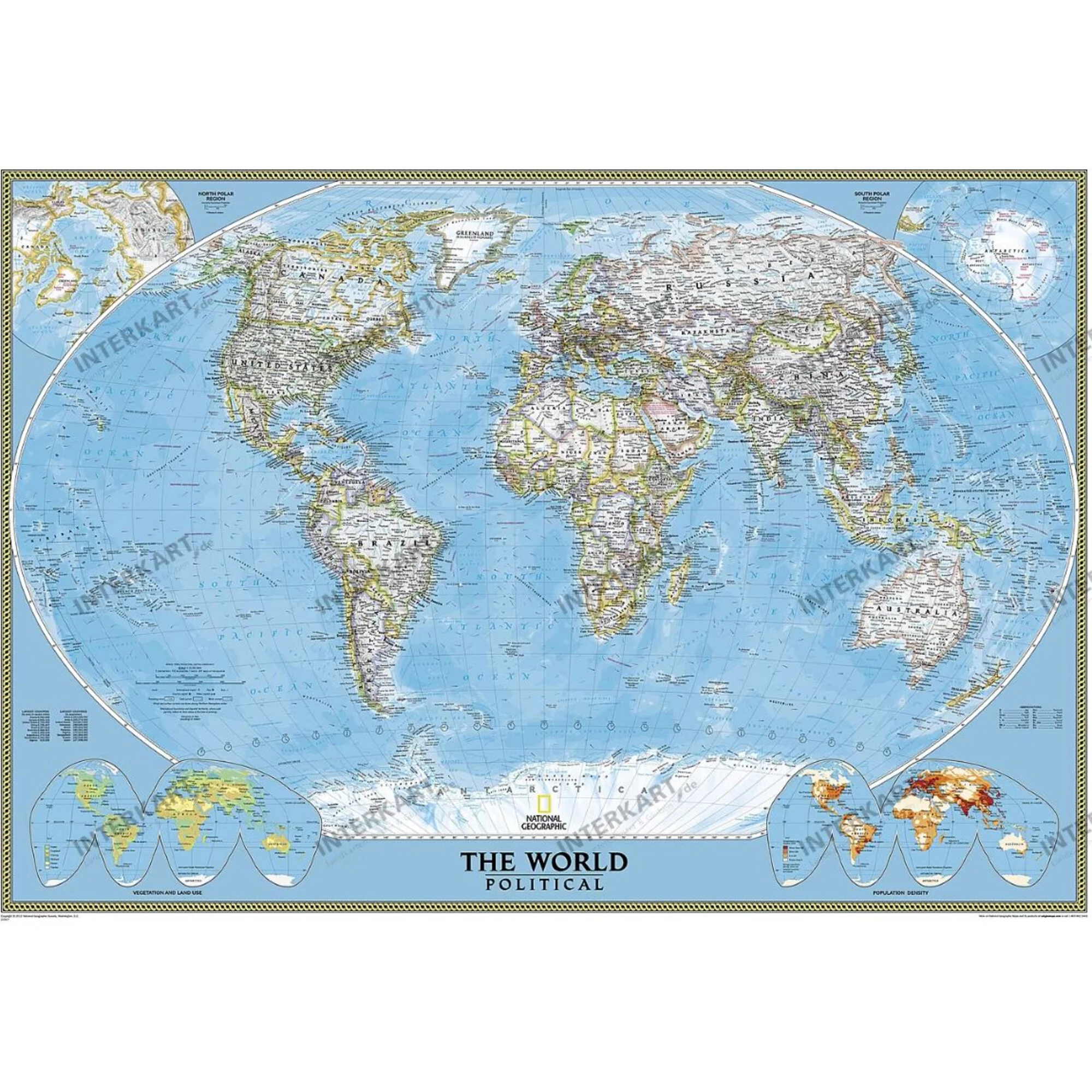 Mappemonde  (279 x 193 cm)