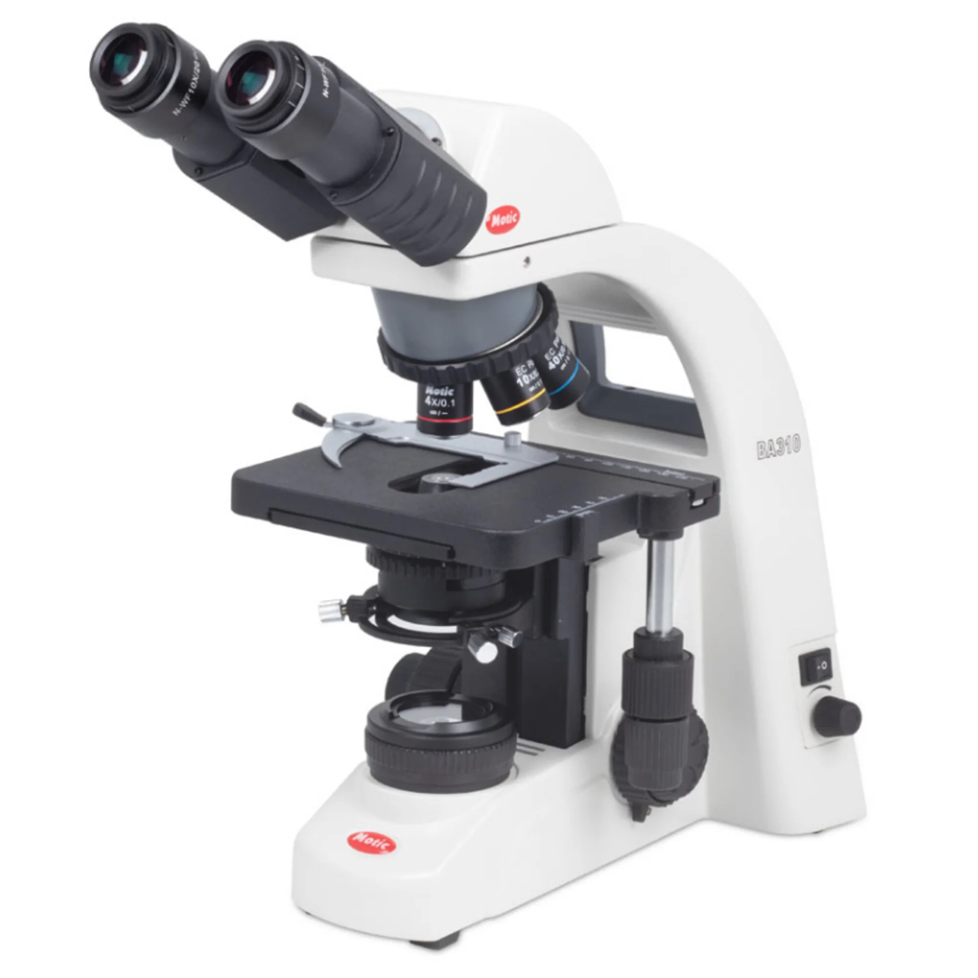 Microscope  BA310, LED, 40x-400x (sans 100x), bino