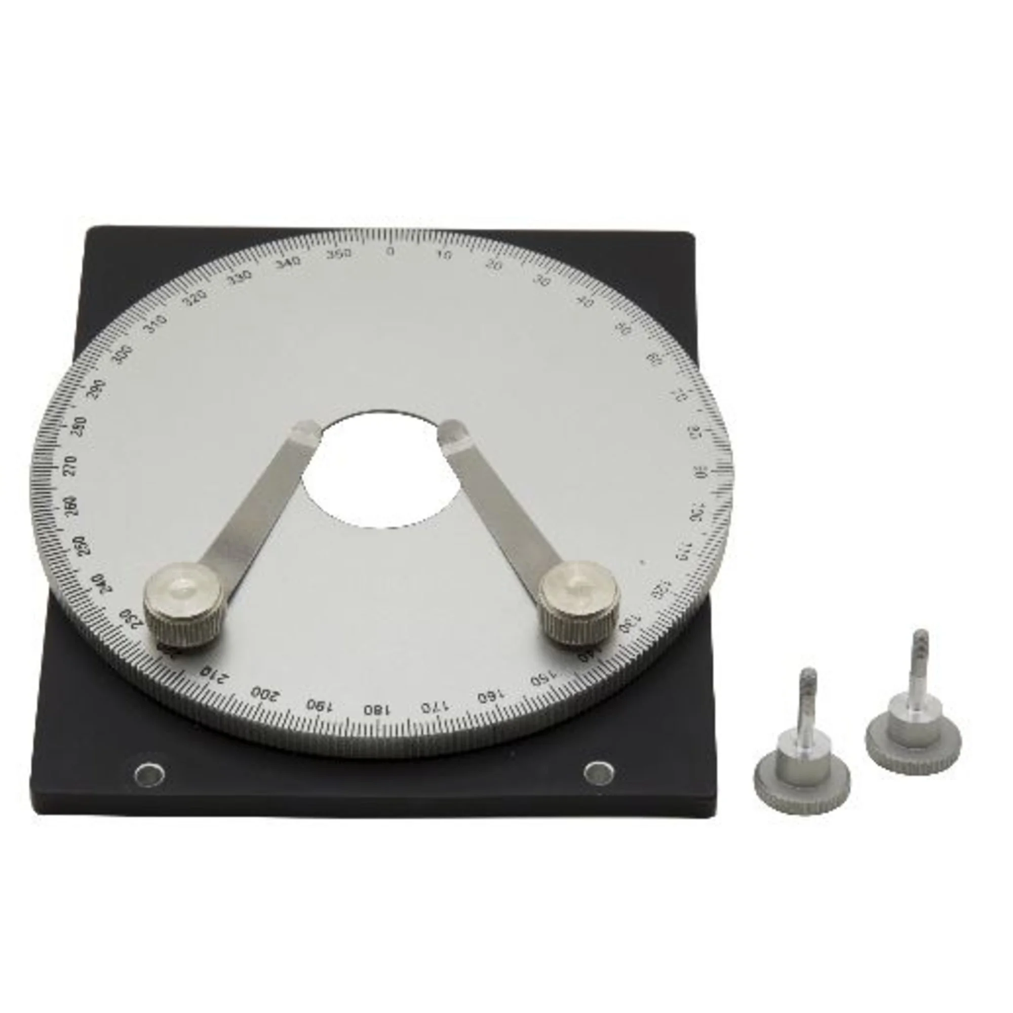 Table tournante M-175.1, pour kit de polarisation pour table de 233 x 147 mm