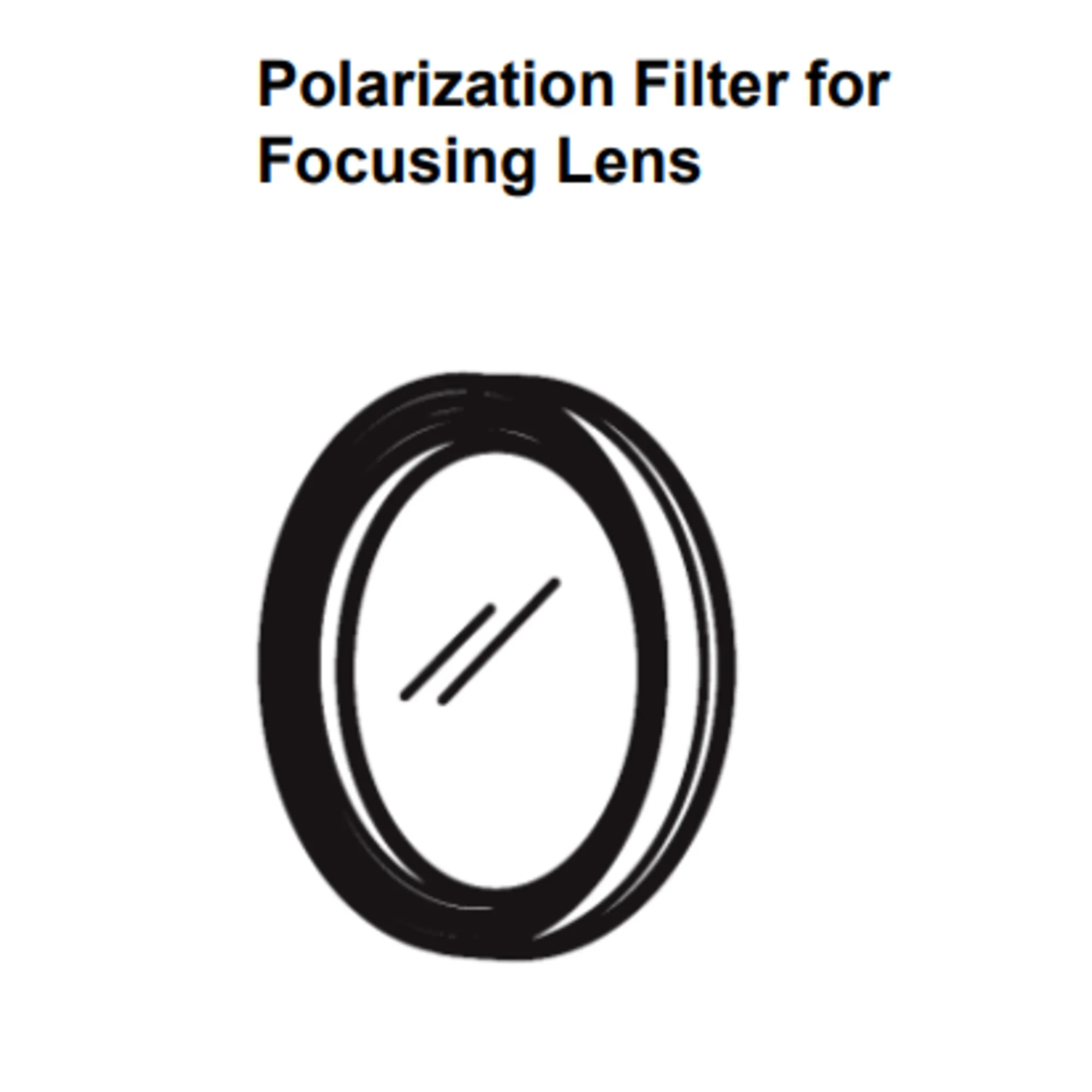 Filtre polarisant pour kit de mise au point 7386