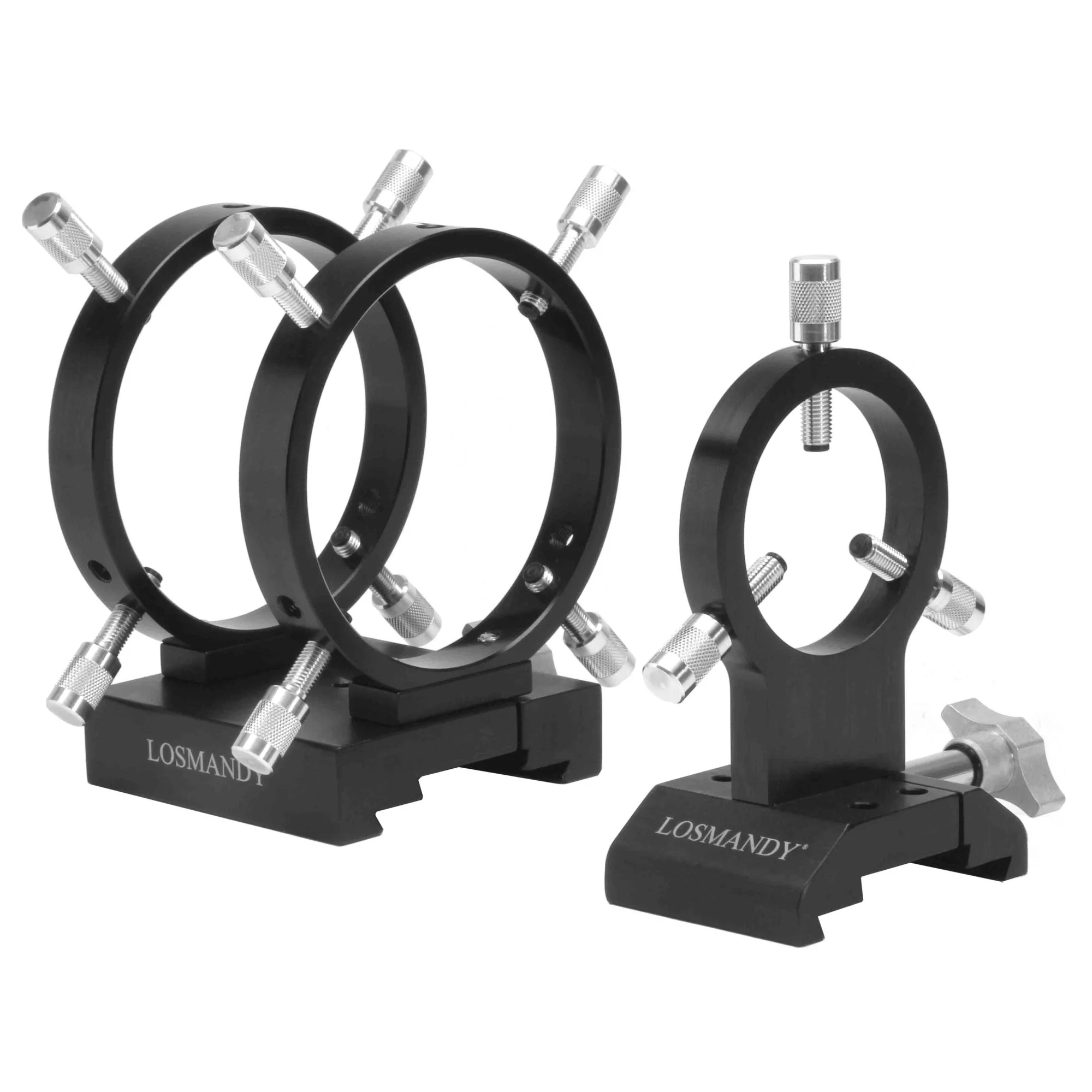 Colliers pour tube de guidage avec fixation rapide, 108 mm, 66 mm