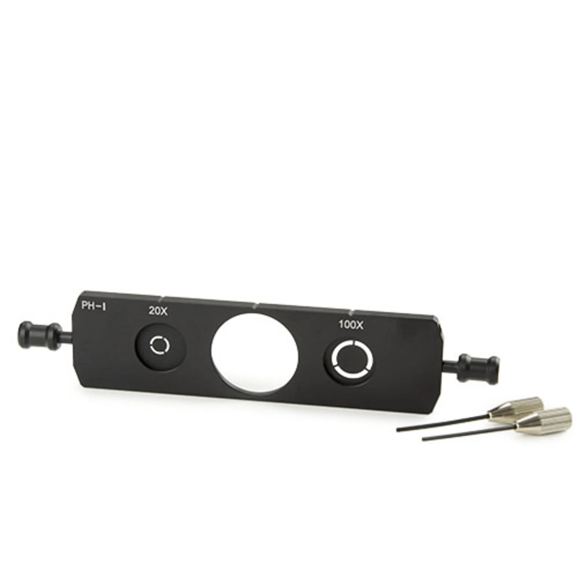 AE.3189, Slider with phase rings for PLPH 20x en S100x phase objectives (Oxion)