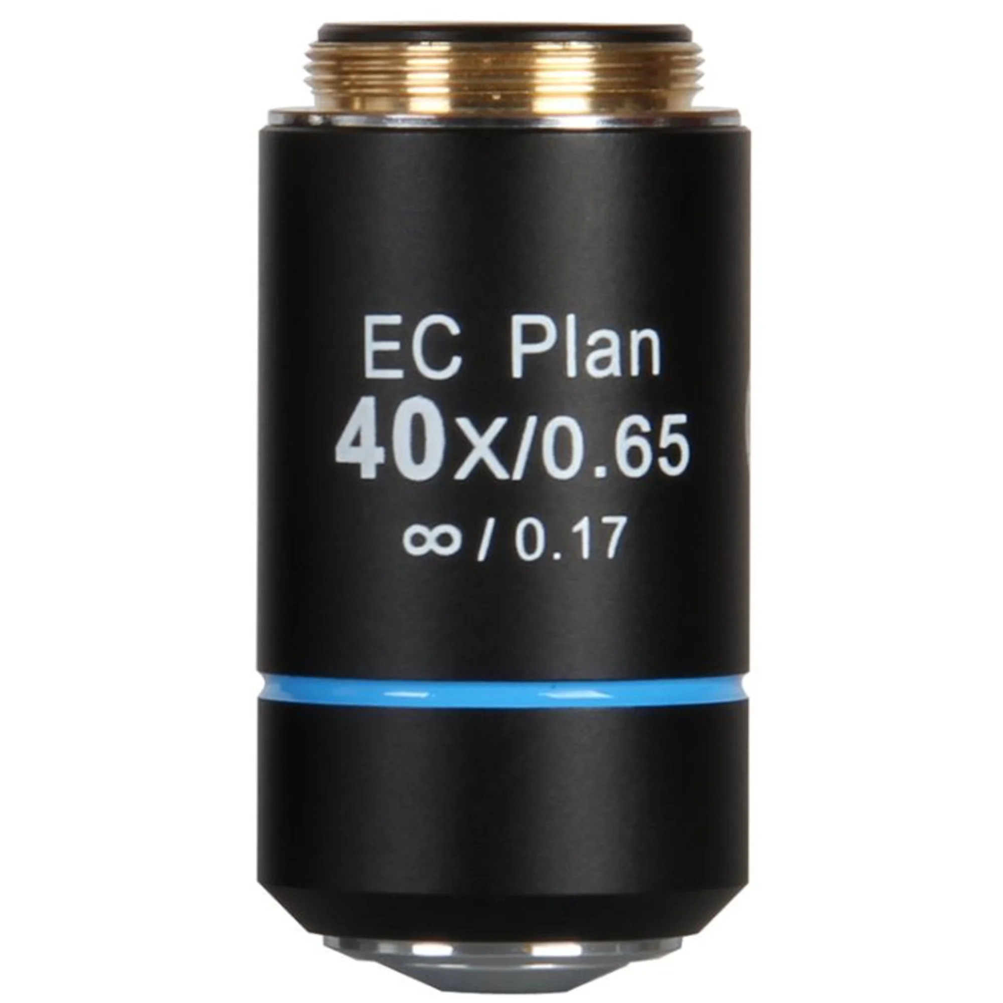 Objectif EC PL, CCIS, plan, achro, 40x/0,65, S, distance de travail  0,5 mm (BA-210)