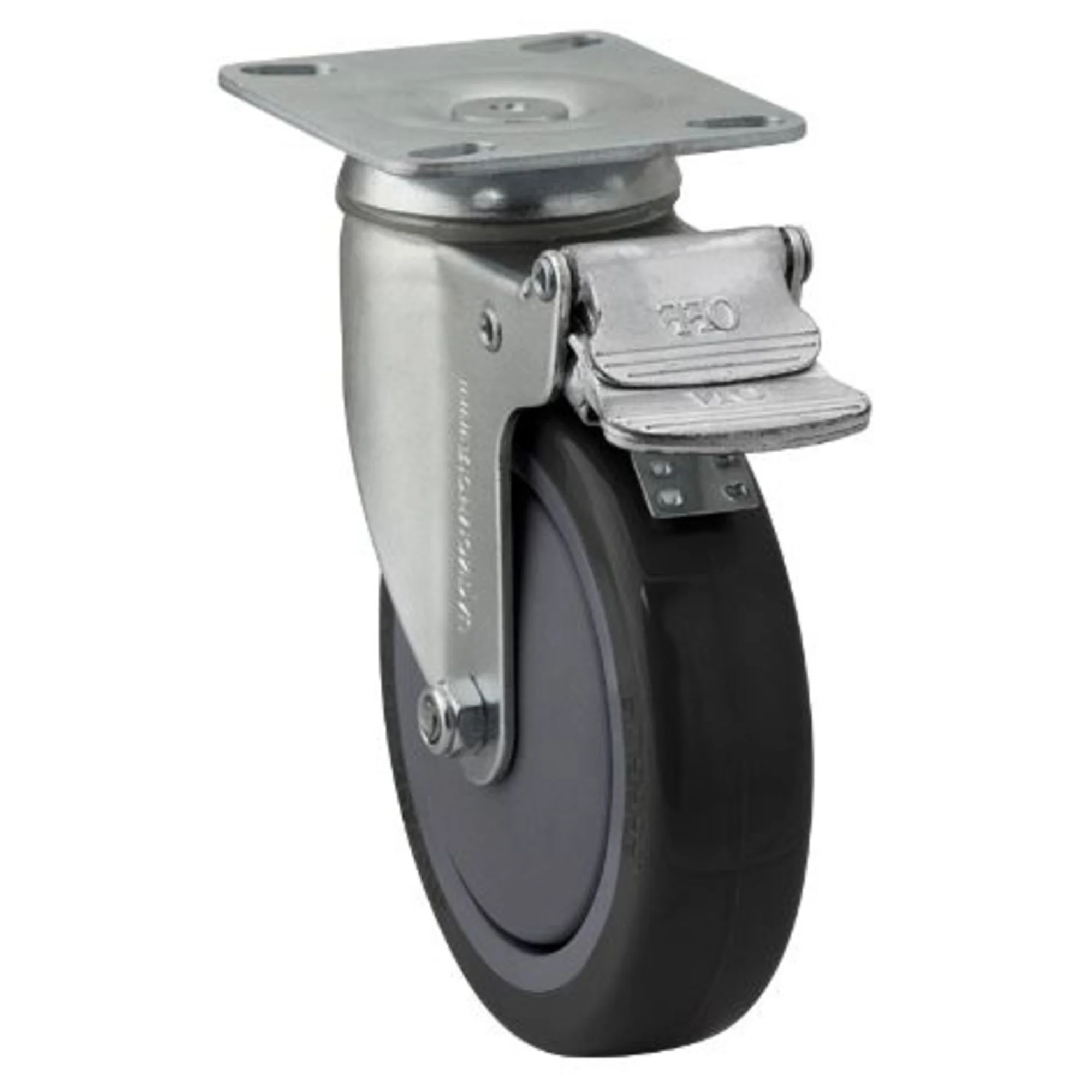 Jeu de roues de 125 mm pour support à roulettes