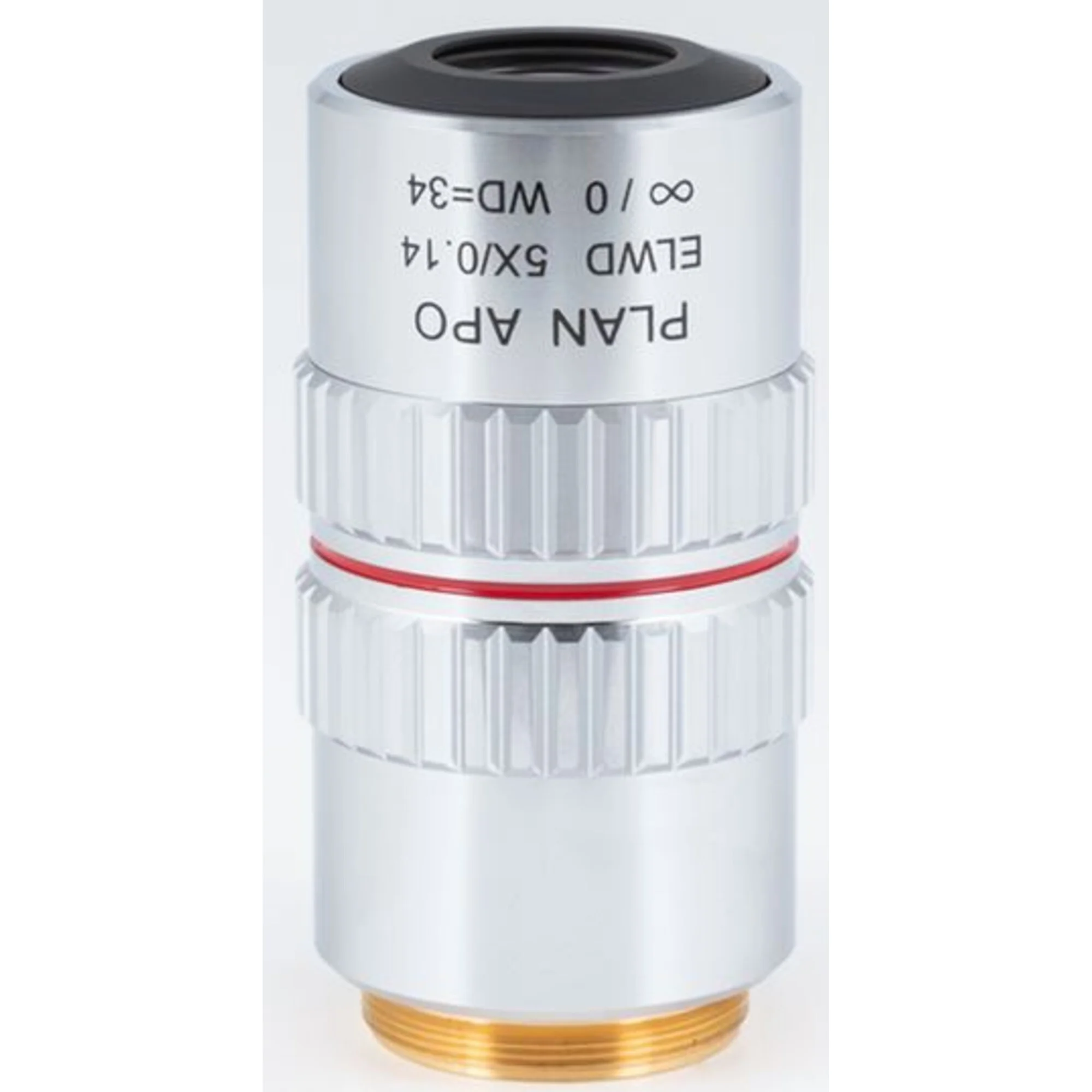 Objectif  Plan apochromat. objective ELWD 5X/0.140 (wd 34mm)