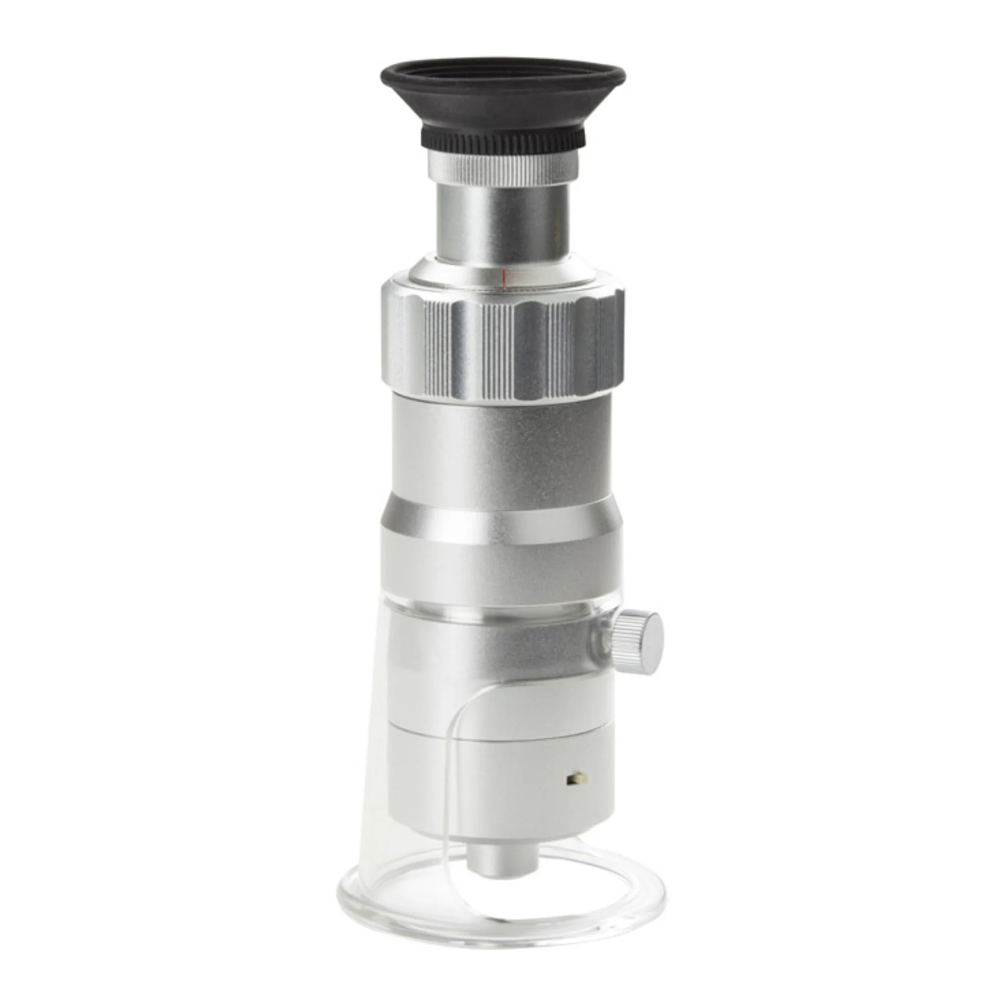 Loupe , microscope de mesure, grossissement 60x, LED, 0,02 mm