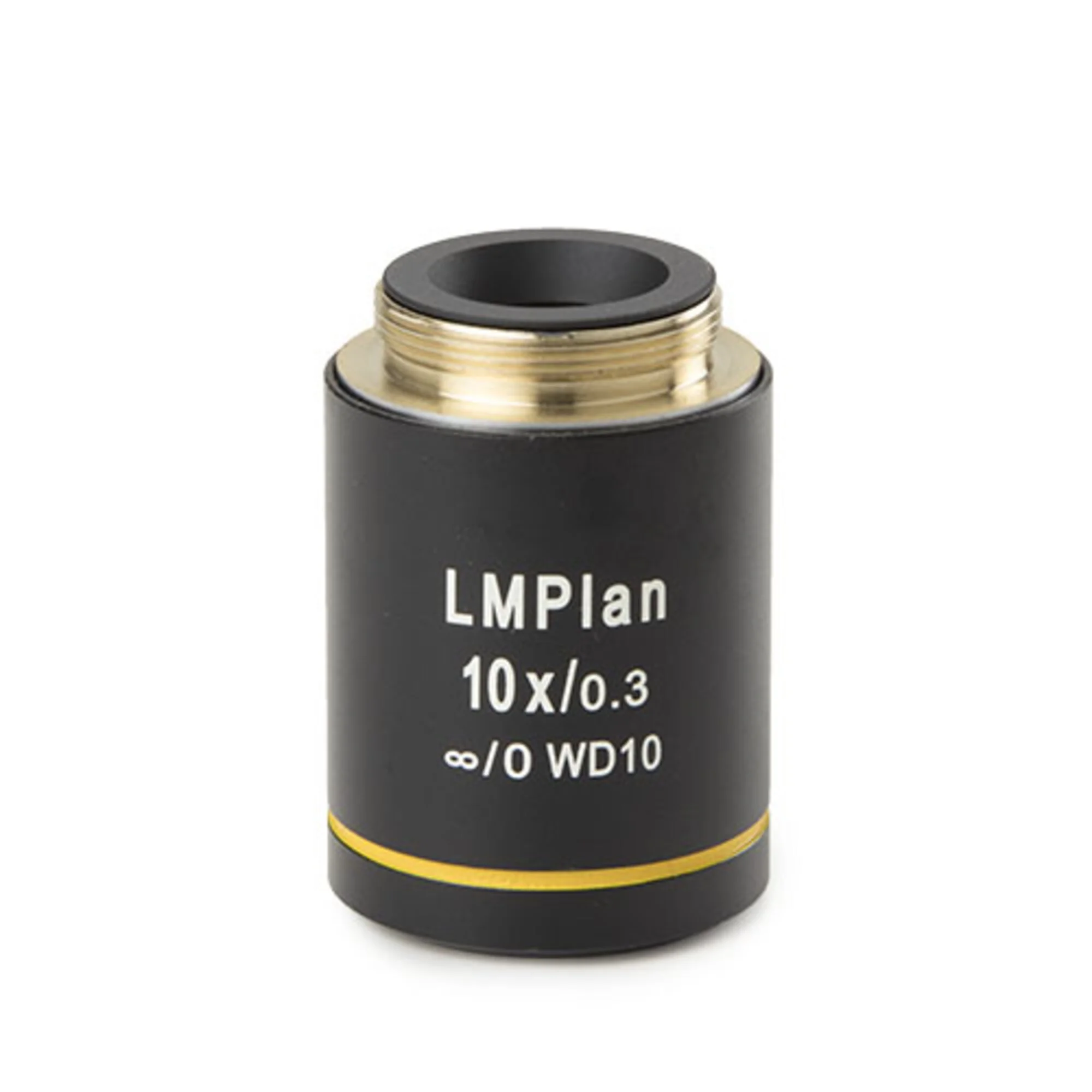 Objectif  AE.3173, 10x/0.25, w.d. 16 mm, PL-M IOS infinity, plan, no coverglass (Oxion)