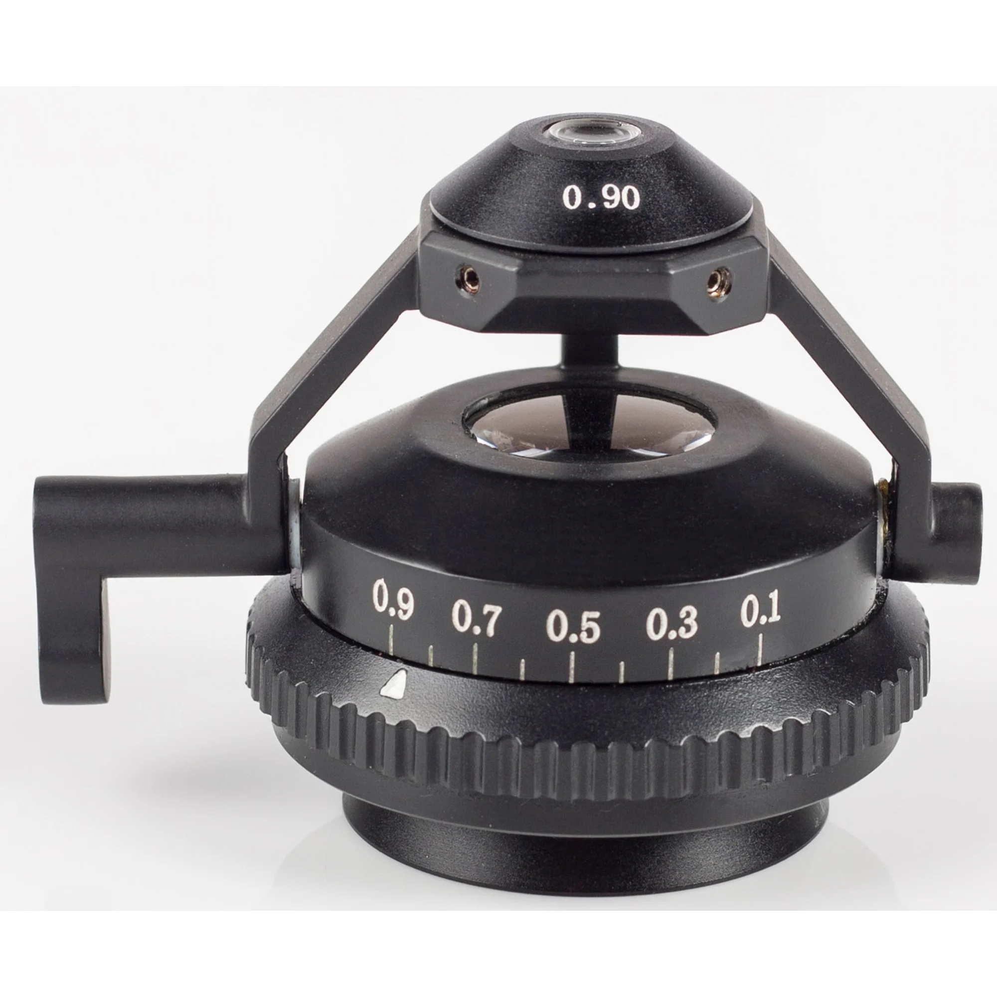 Condenseur achromatique relevable  N.A. 0,90/0.13 avec diaphragme à iris