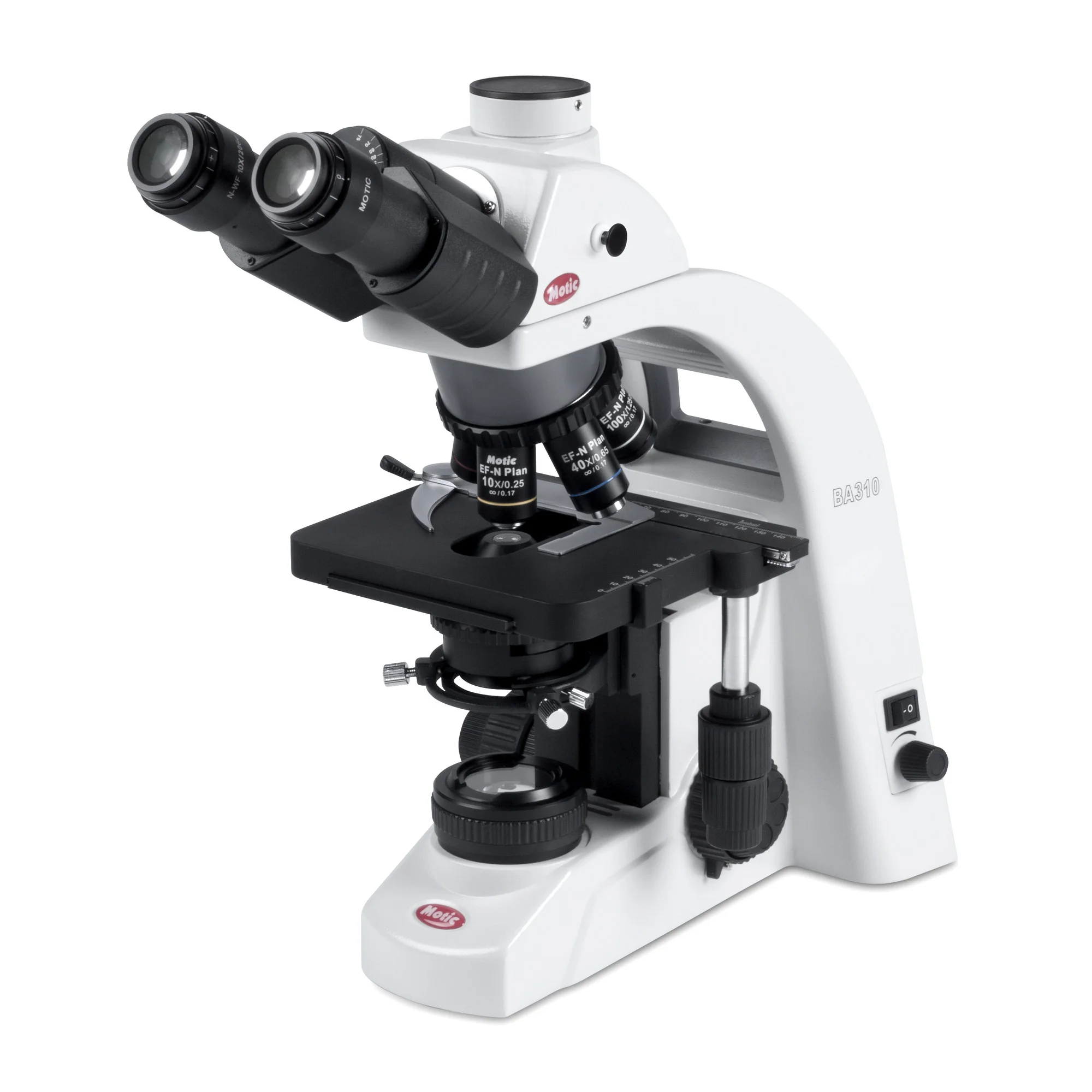 Microscope  BA310, trino, infinity, phase, EC-plan, achro, 40x-1000x, LED 3W