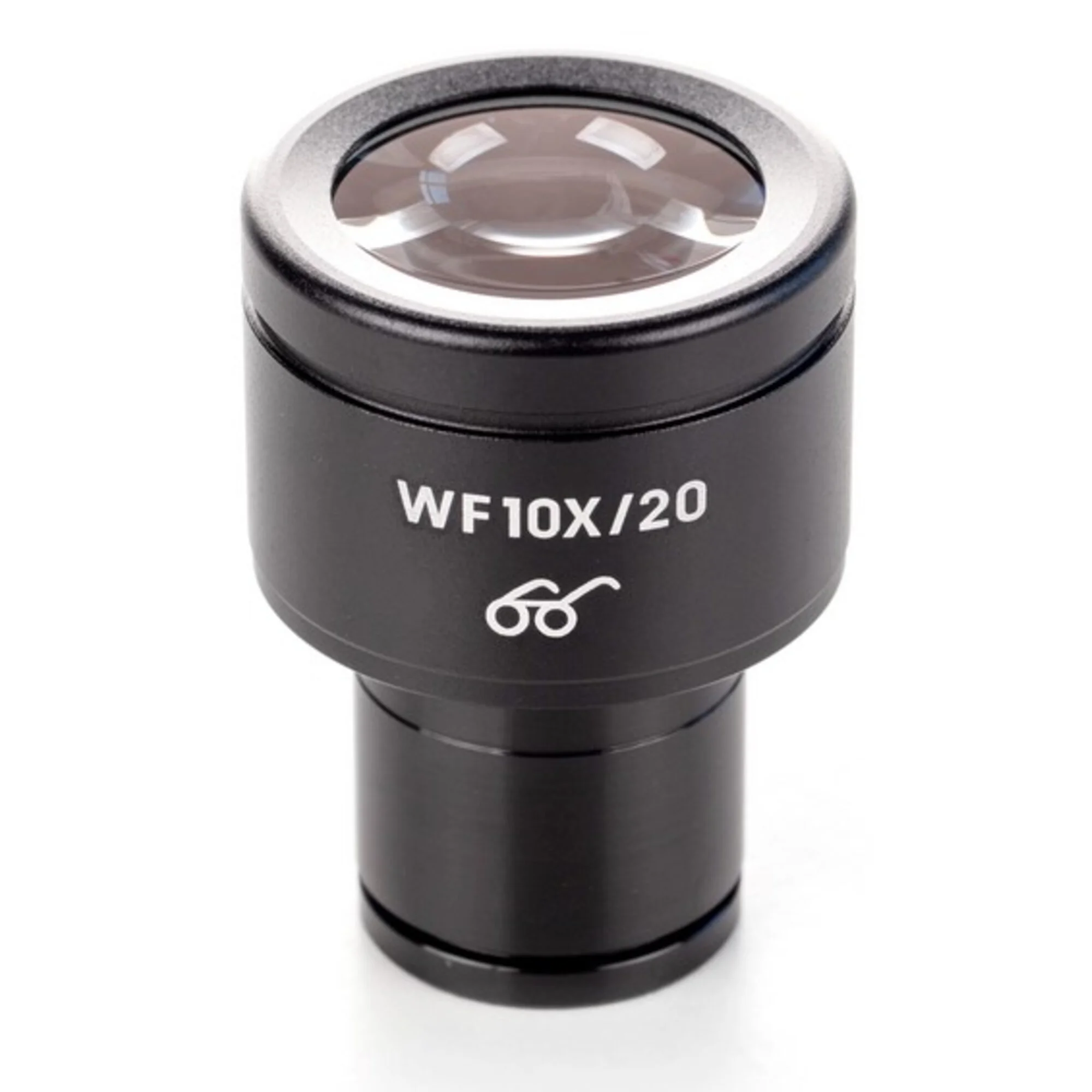 Oculaire Ø 23,2 mm, OBB-A1618, HWF 10x/Ø20mm, avec échelle 0,1mm, point High-Eye, anti-fongique