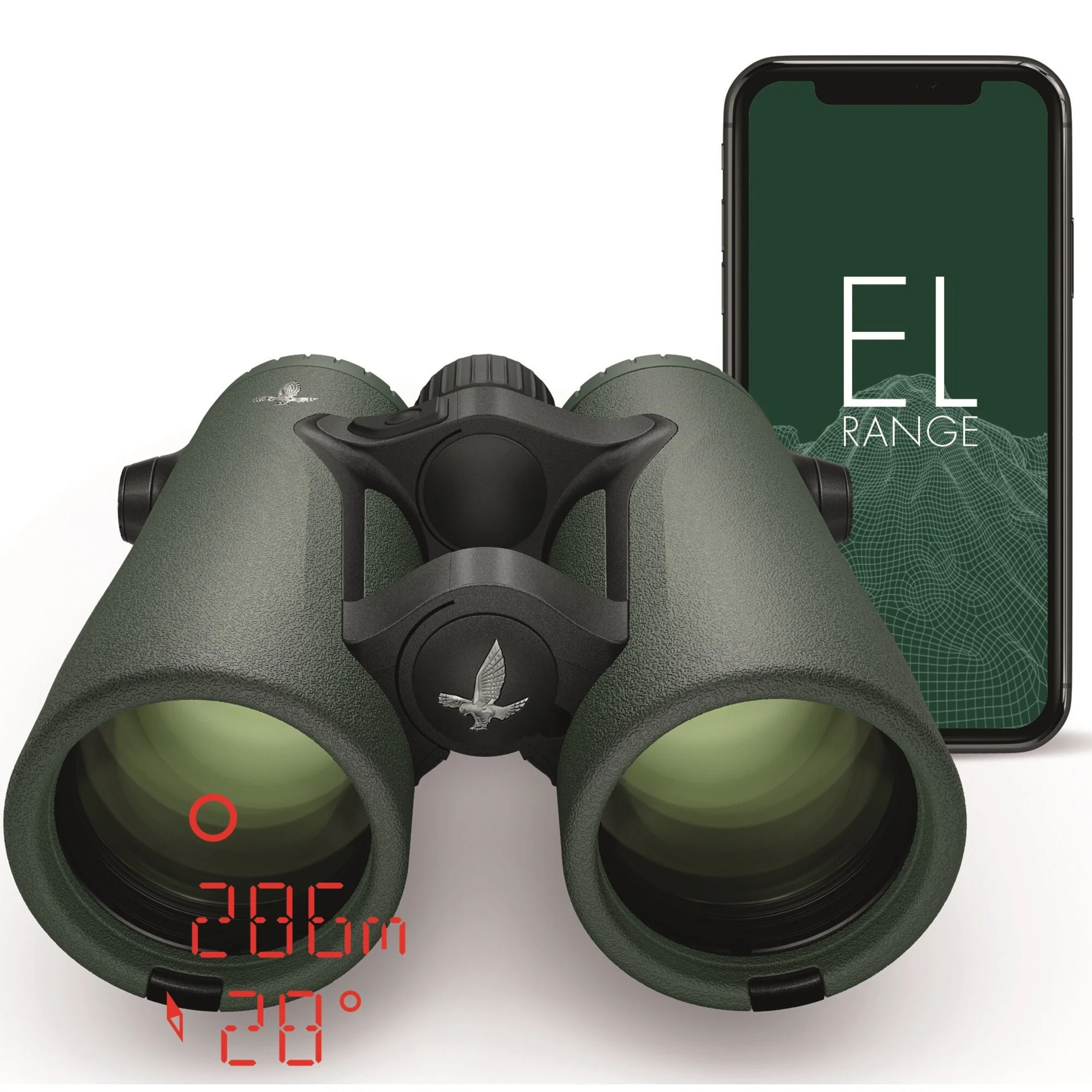 Jumelles  EL Range 10x42 TA green