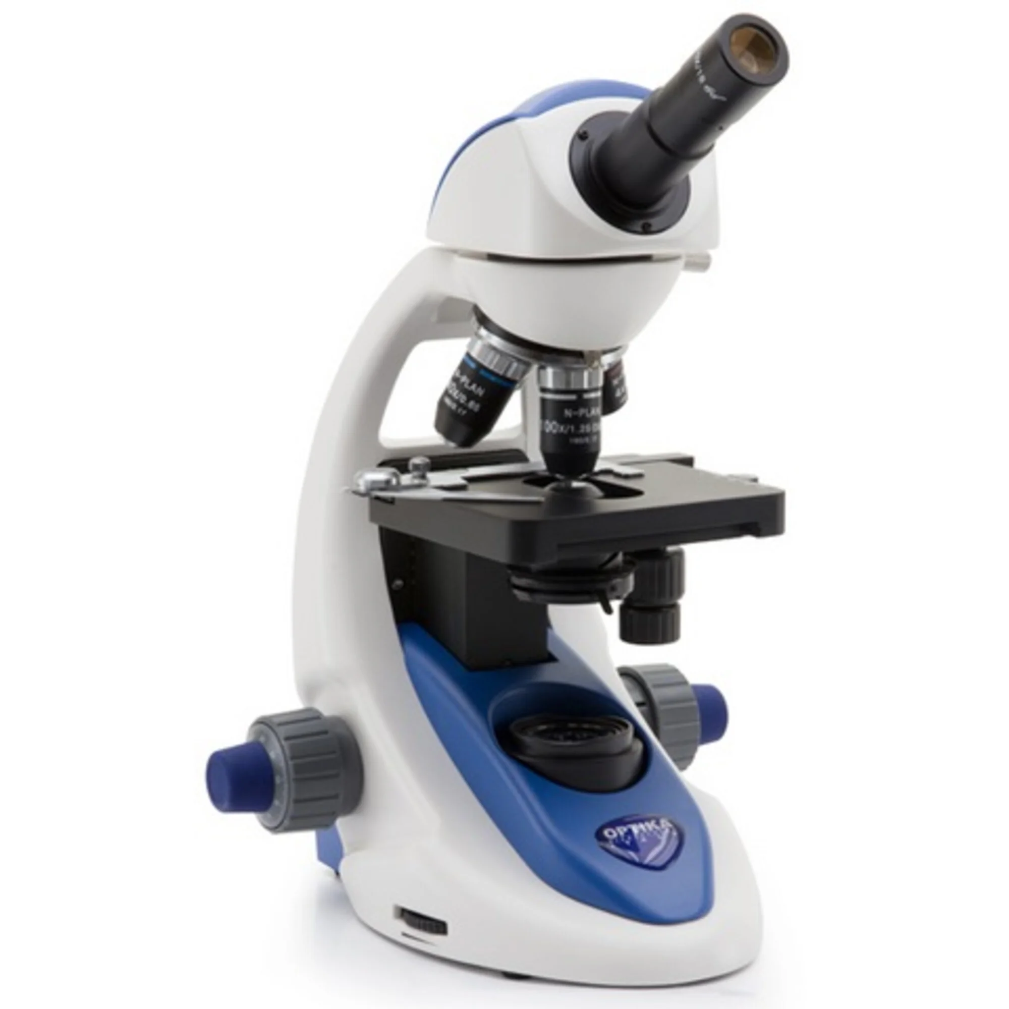 Microscope  B-191PL,mono, DIN, N-plan, 40-1000xO/W, X-LED