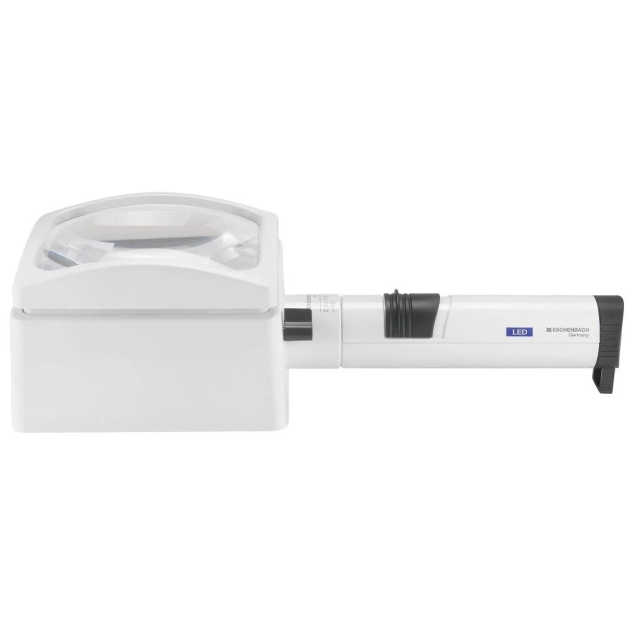 Loupe lumineuse LED, système varioPLUS, 100x50mm, 3X