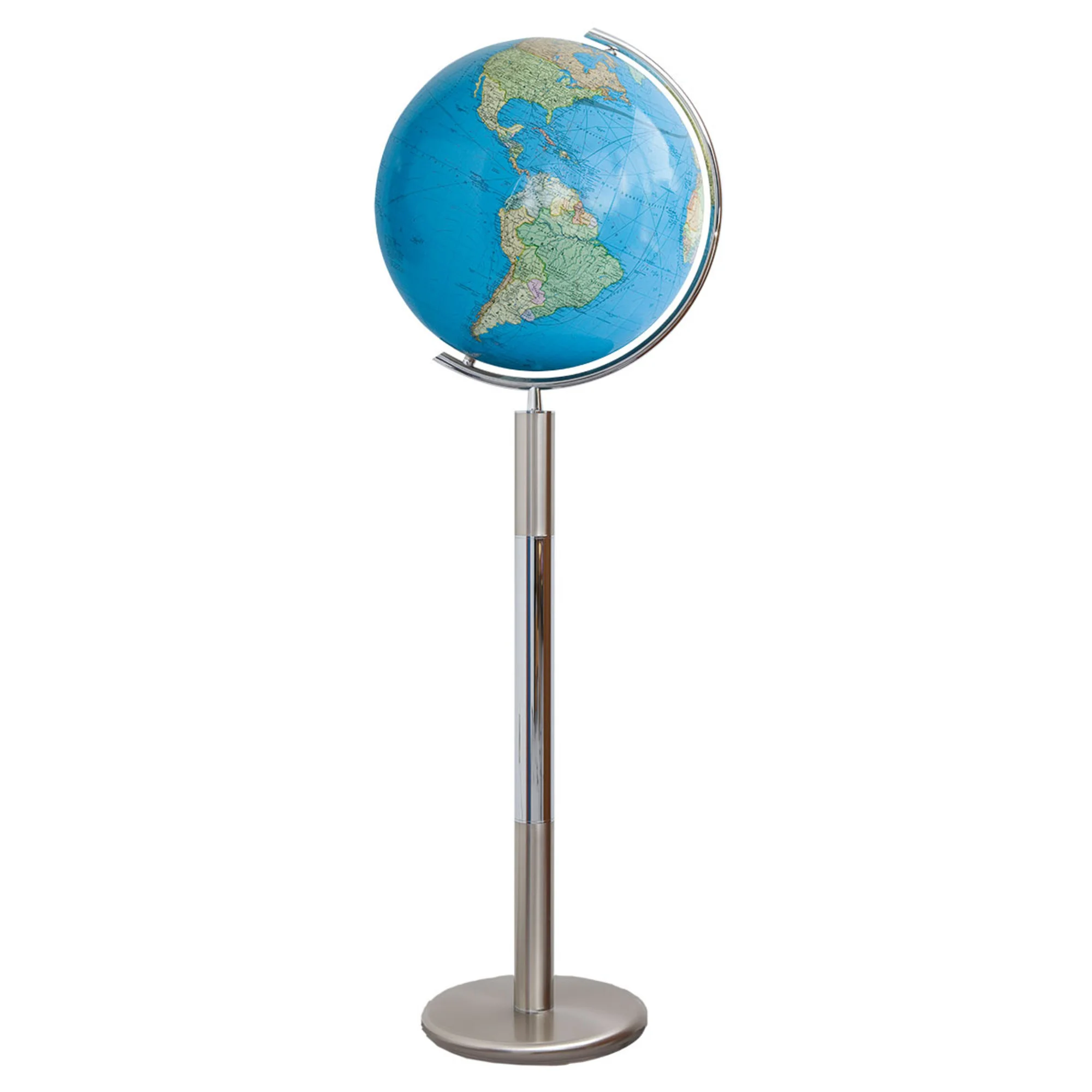 Globe sur pied  Duo Acier inoxydable (Anglais) 40cm
