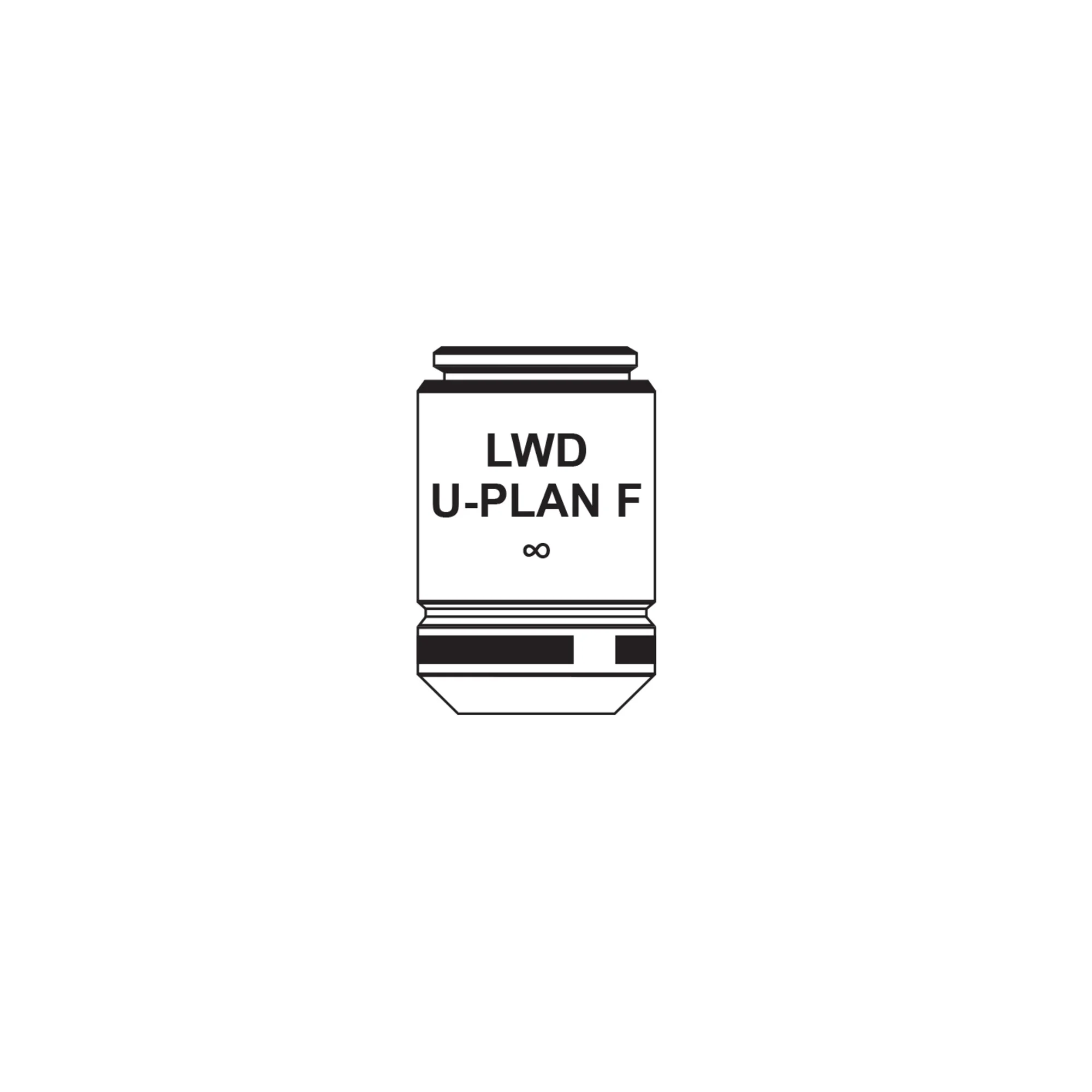 Objectif  M-800, IOS, LWD, U-PLAN F, 4x/0.13