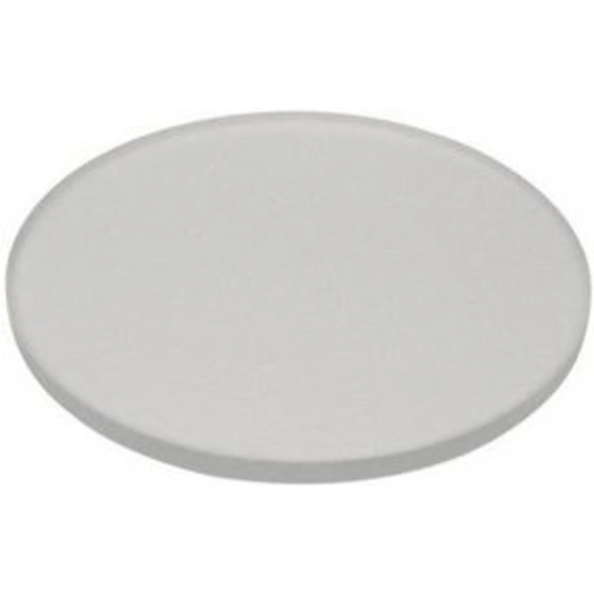 Plaque en verre transparent ST-043, Ø 100 mm