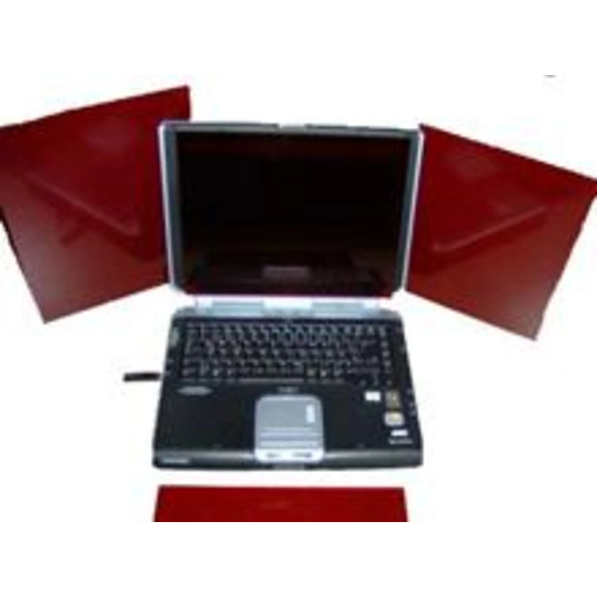 Plexiglas rouge pour écran 215x140mm