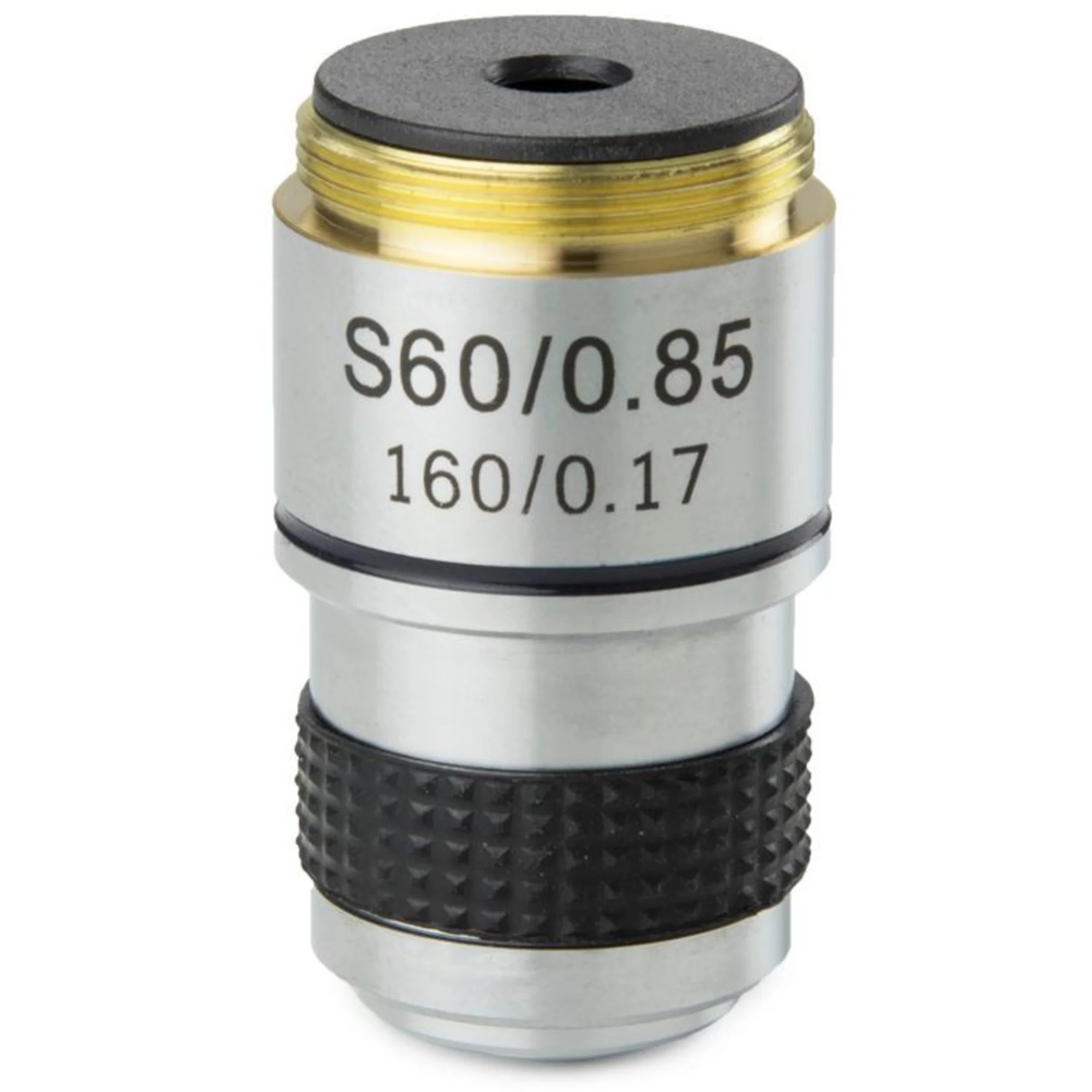 Objectif 60x/0.85 achro, avec ressort, parafocal 35 mm, MB.7060 (EcoBlue)