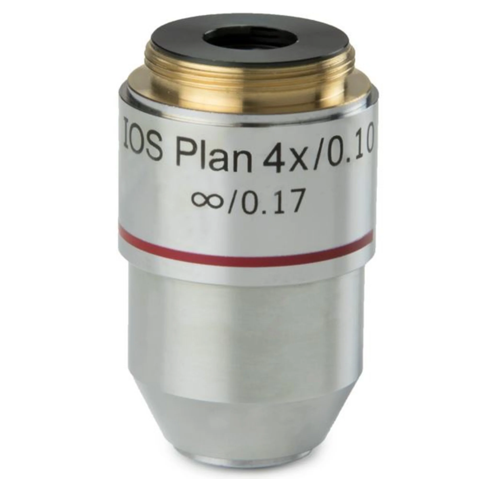 Objectif  4x/0,10 plan, infini, BB.7204 (BioBlue.lab)