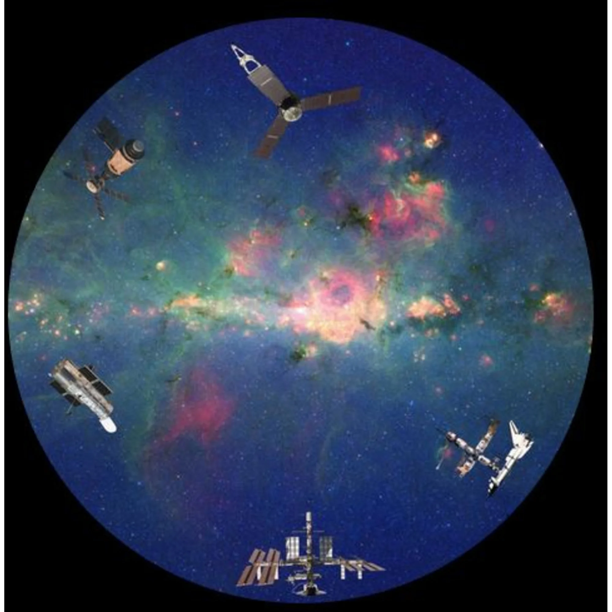 Diapositive pour le Sega Homestar Planetarium Space Exploration