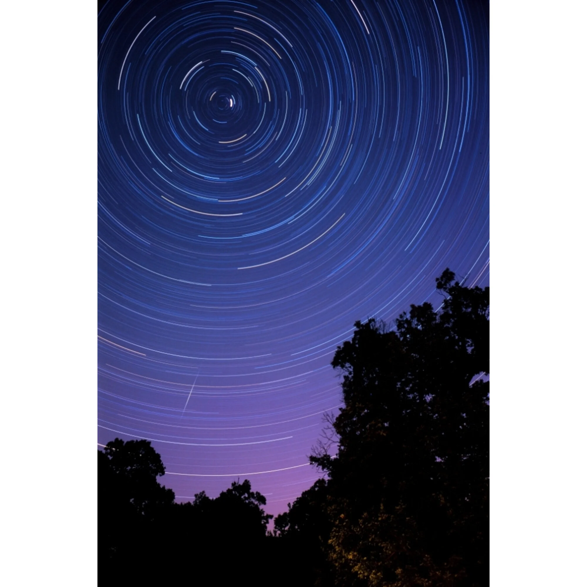Affiche  Traces d'étoiles 50 cm x 75 cm