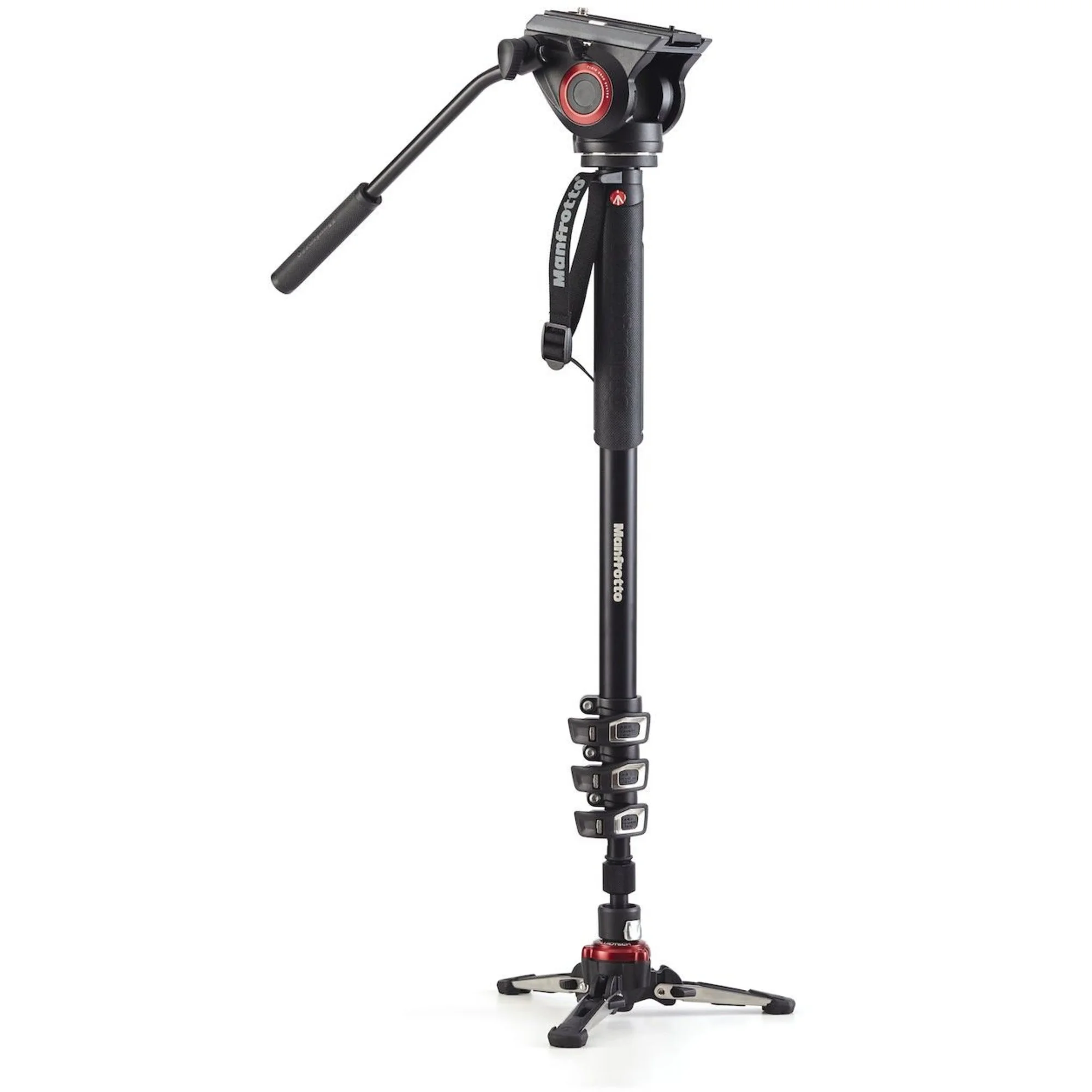 Monopied en aluminium  MVMXPRO500 avec tête vidéo fluide