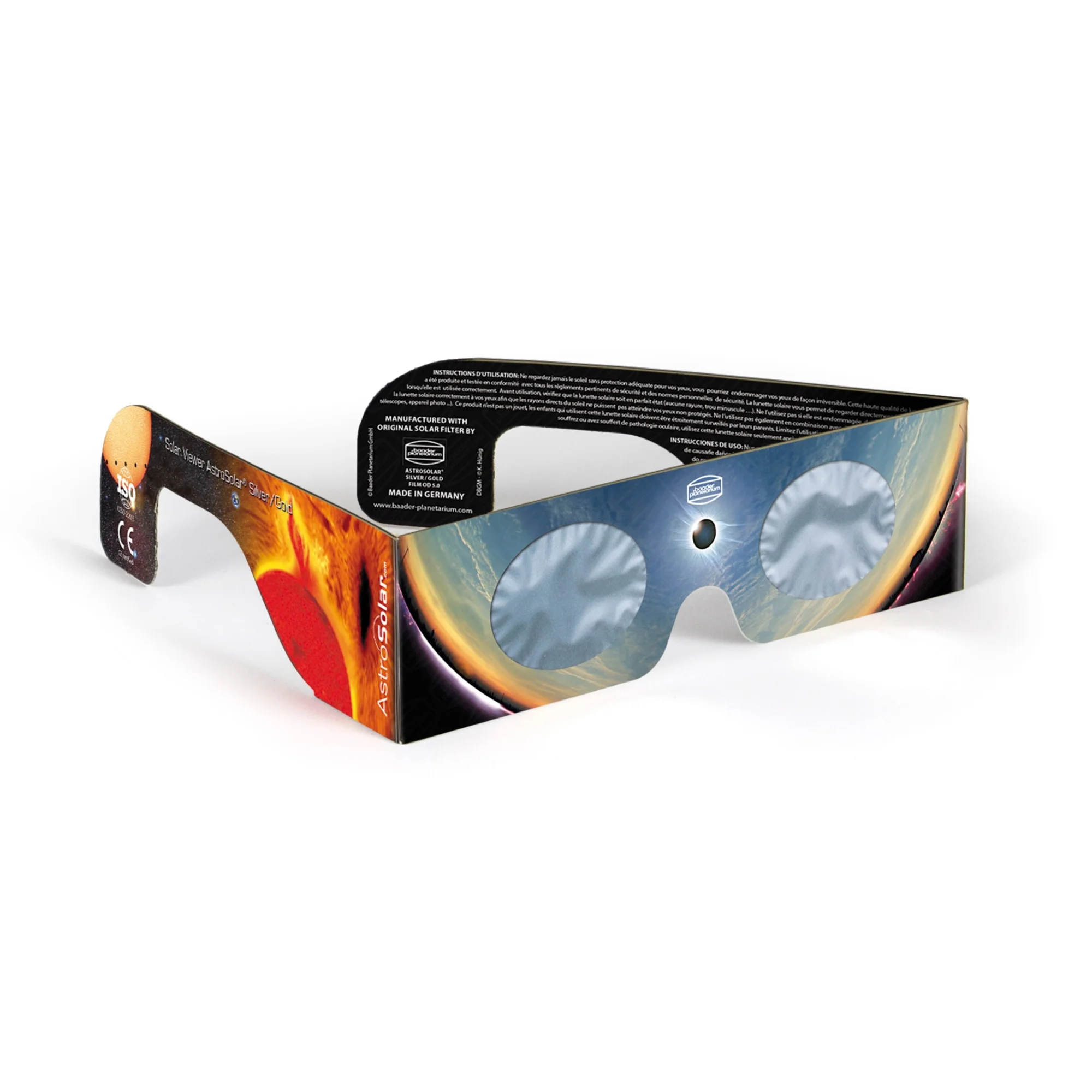 AstroSolar - Lunettes d'observation pour éclipse solaire, 25 exemplaires