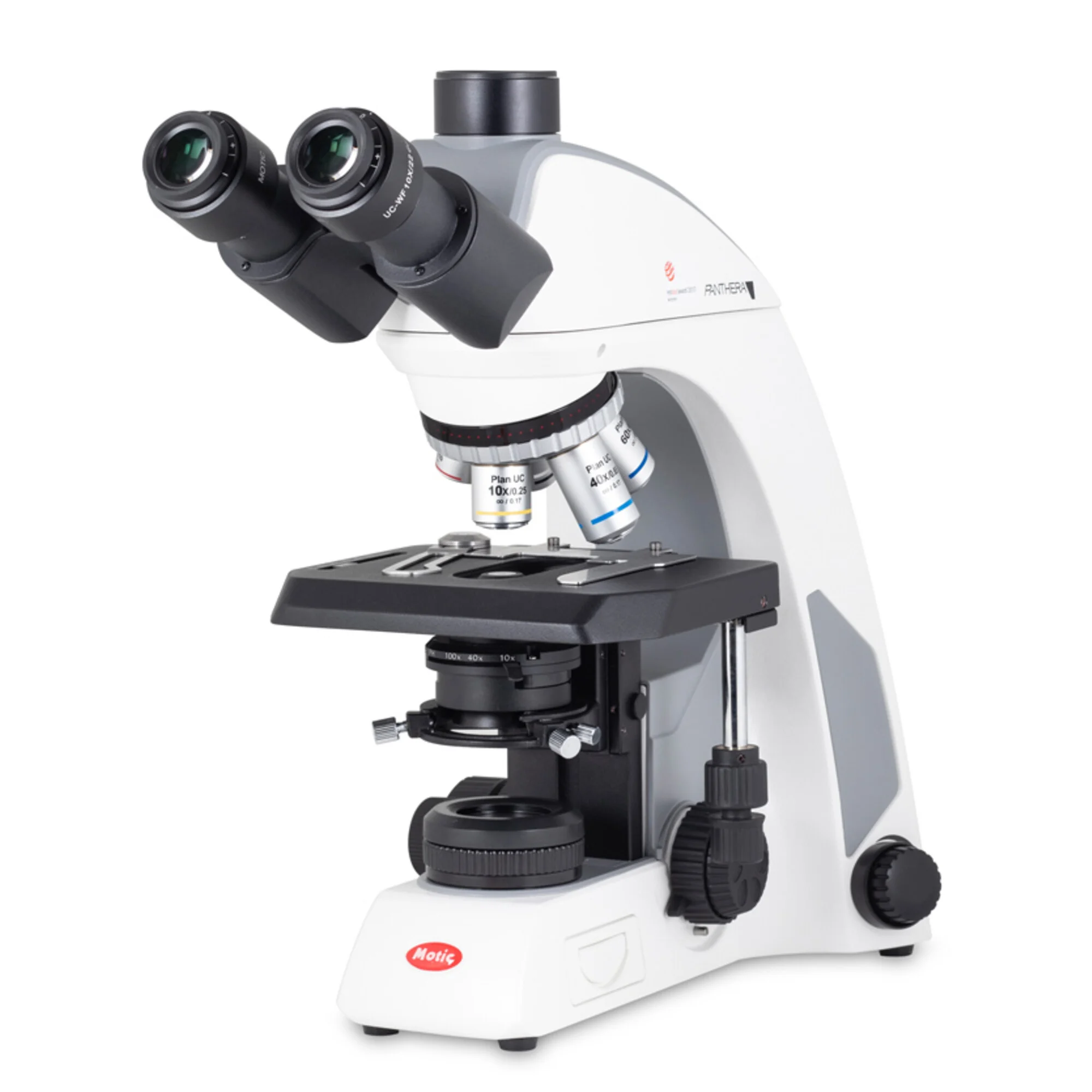 Microscope  Panthera C2 Trinoculaire, infinity, plan, achro, 40x-1000x, 10x/22mm, Halogen/LED