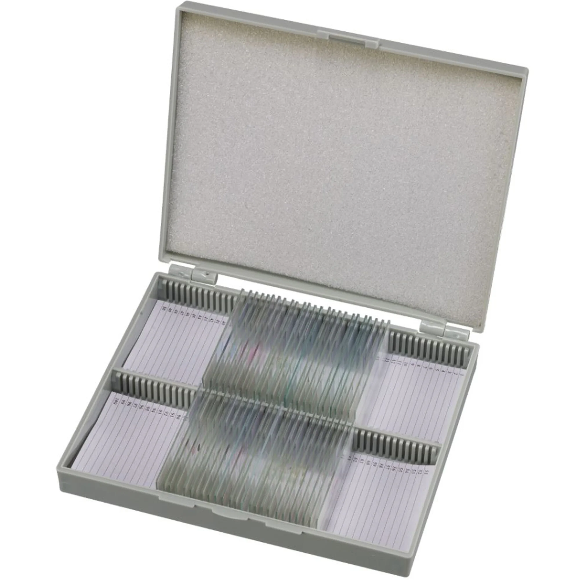 30 préparations permanentes (d'humain), coffret bois