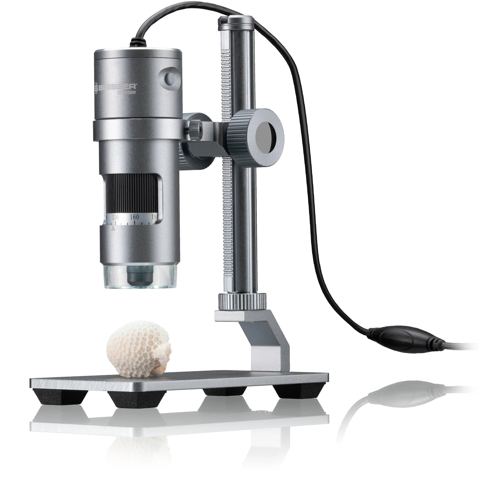 Microscope numérique USB DST-1028, écran, 10x-280x, LED AL 5,1 MP
