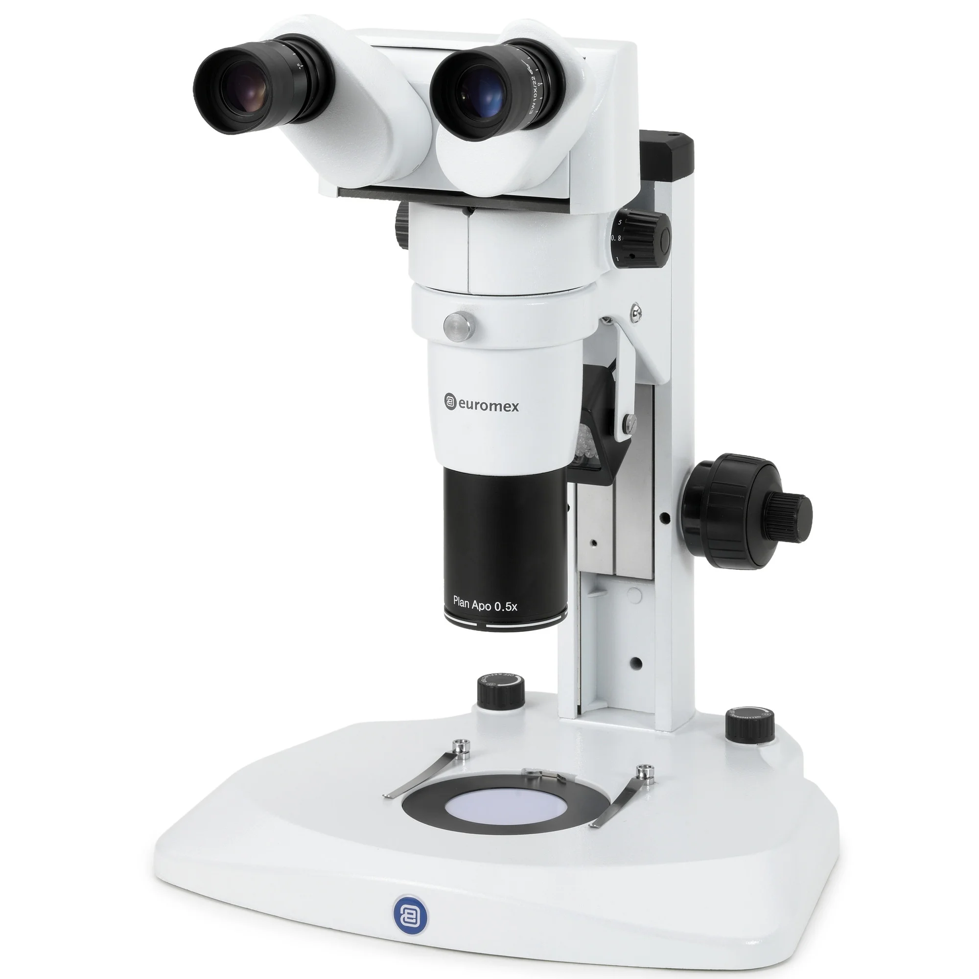 Microscope stéréoscopiqueavec DZ.1800, tête binoculaire ergonomique, 8-64 fois, LED