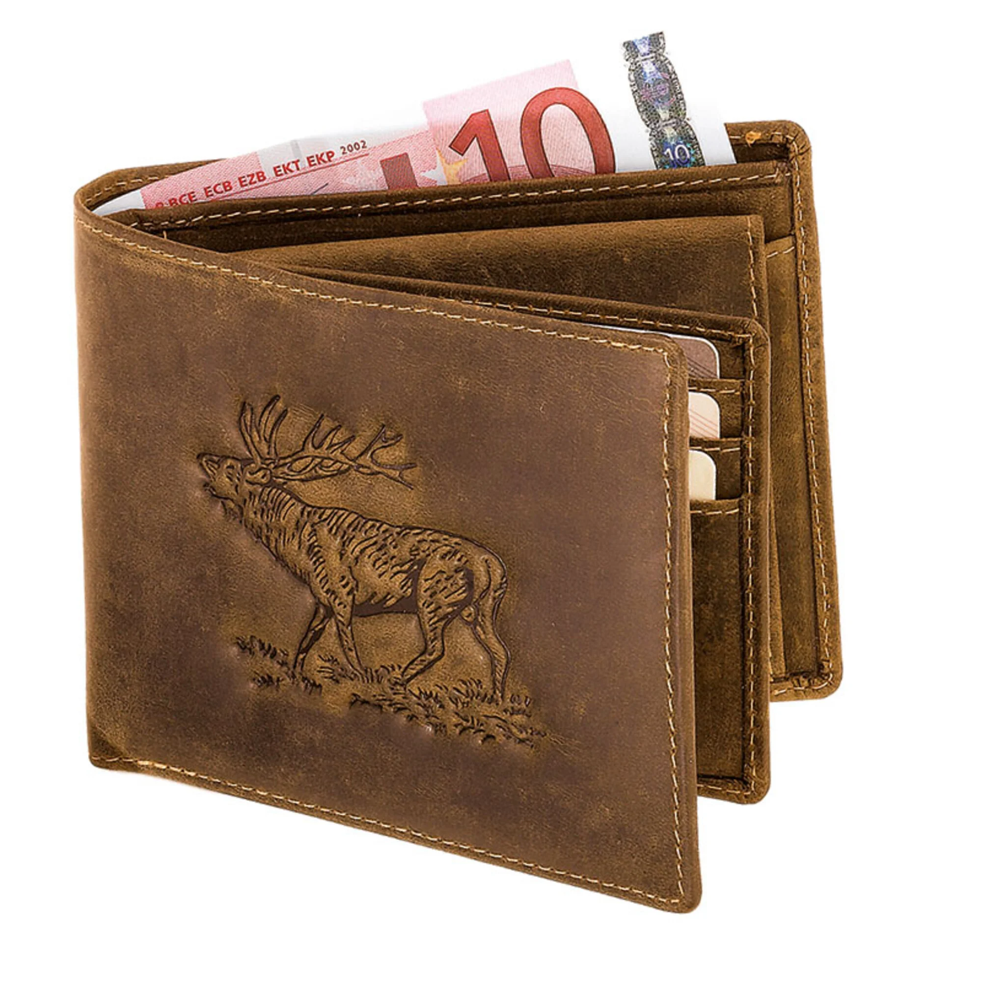PORTE-MONNAIE HIRSCH FORMAT TRANSVERSAL