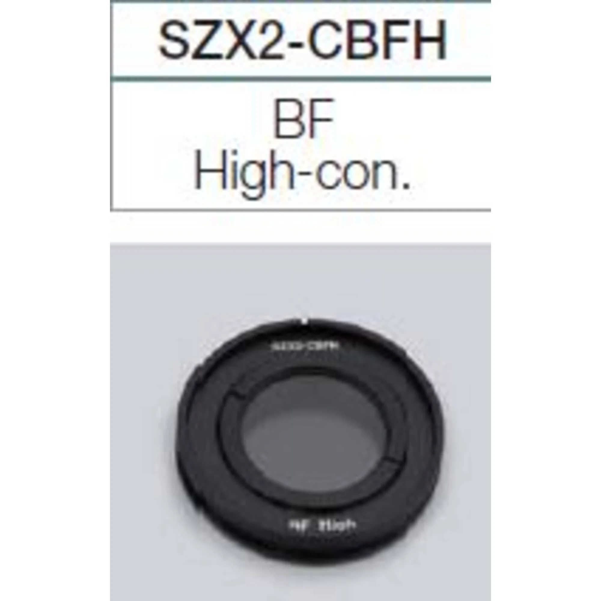 Cartouche SZX2-CBFH fond clair, contraste élevé