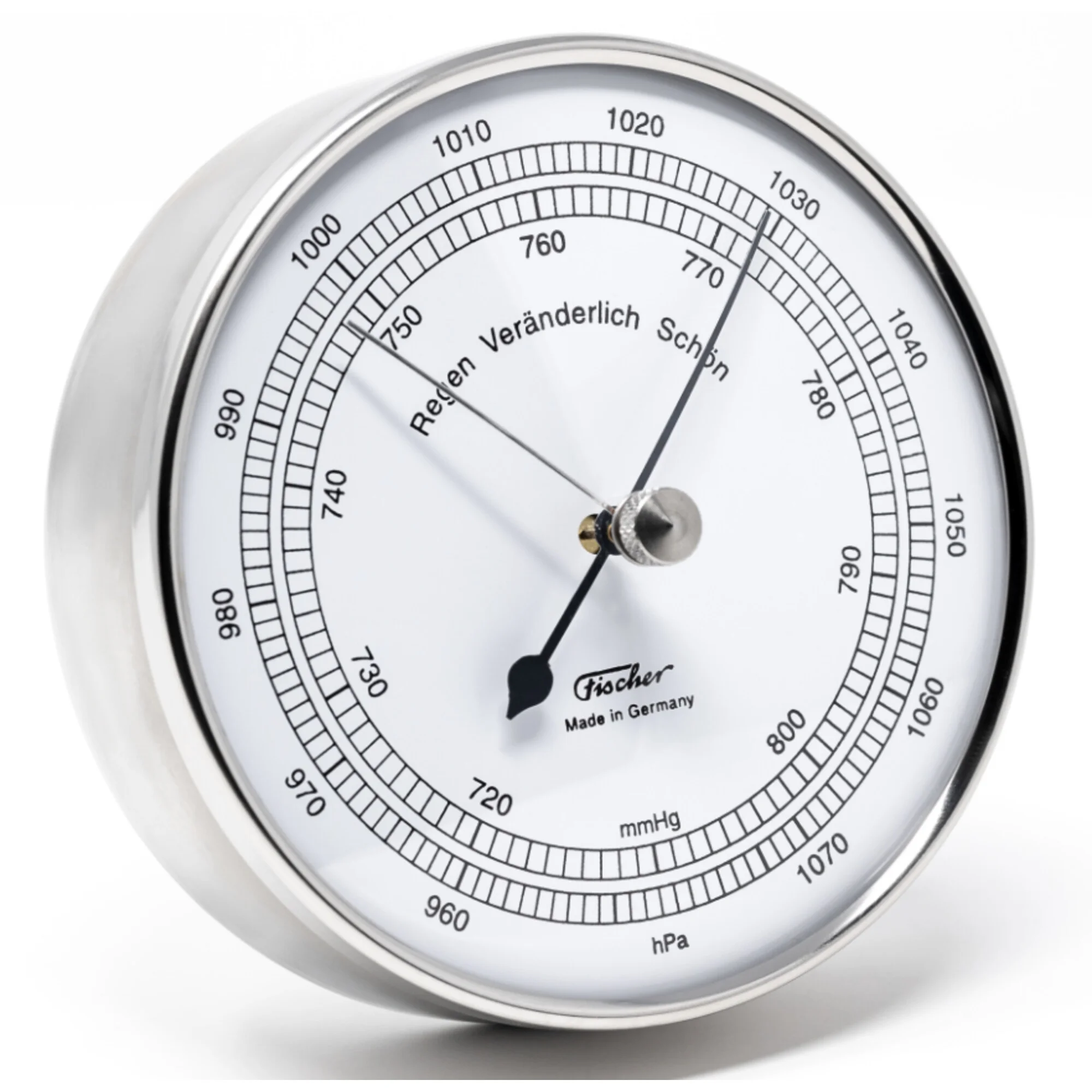 Station météo  Baromètre en acier inoxydable