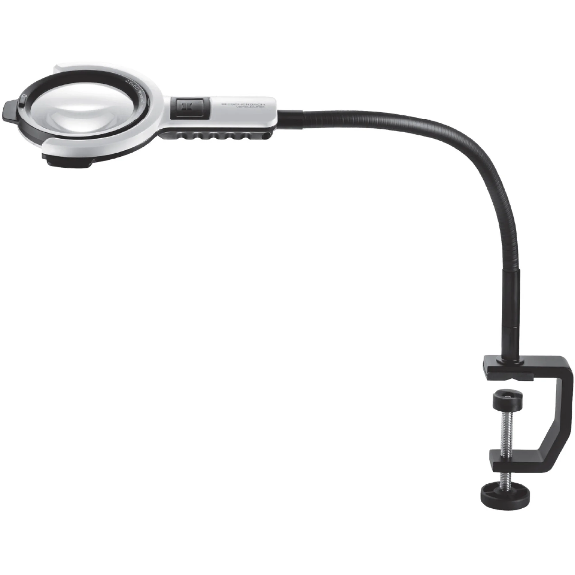 Lampe loupe varioLED flex, 6dpt, 2,5x, Ø 76mm, Trépied 600 mm