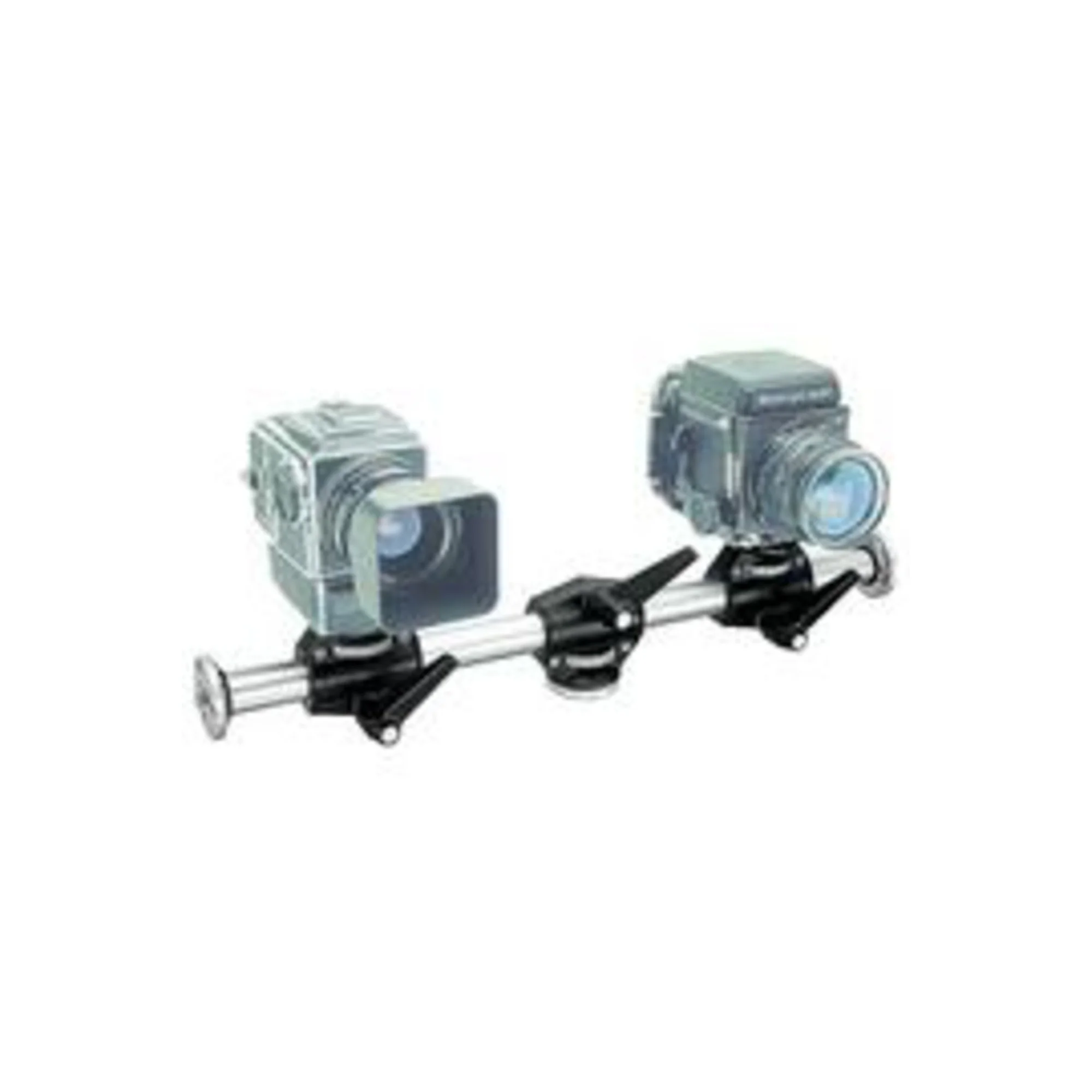 131DD Bras d'extension 4x 3/8", argenté