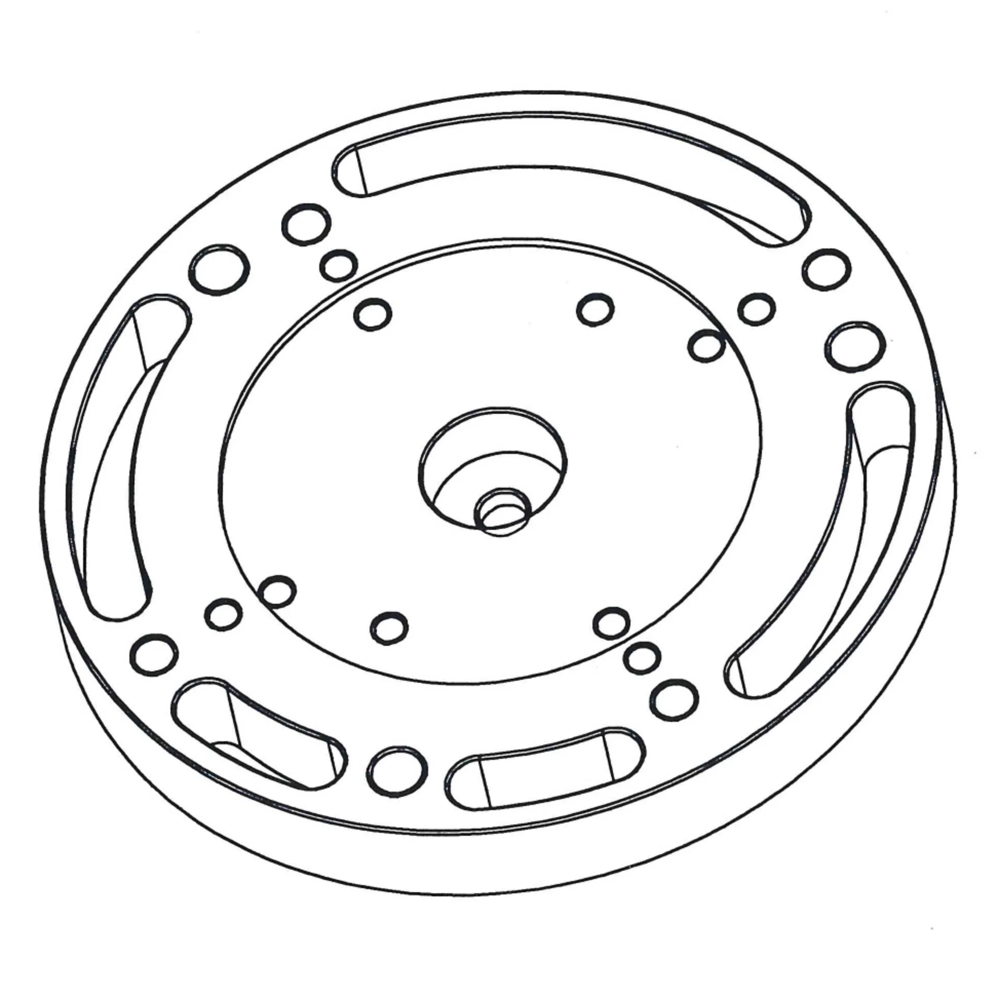 Adaptateur de montage iOptron pour colonne Pro