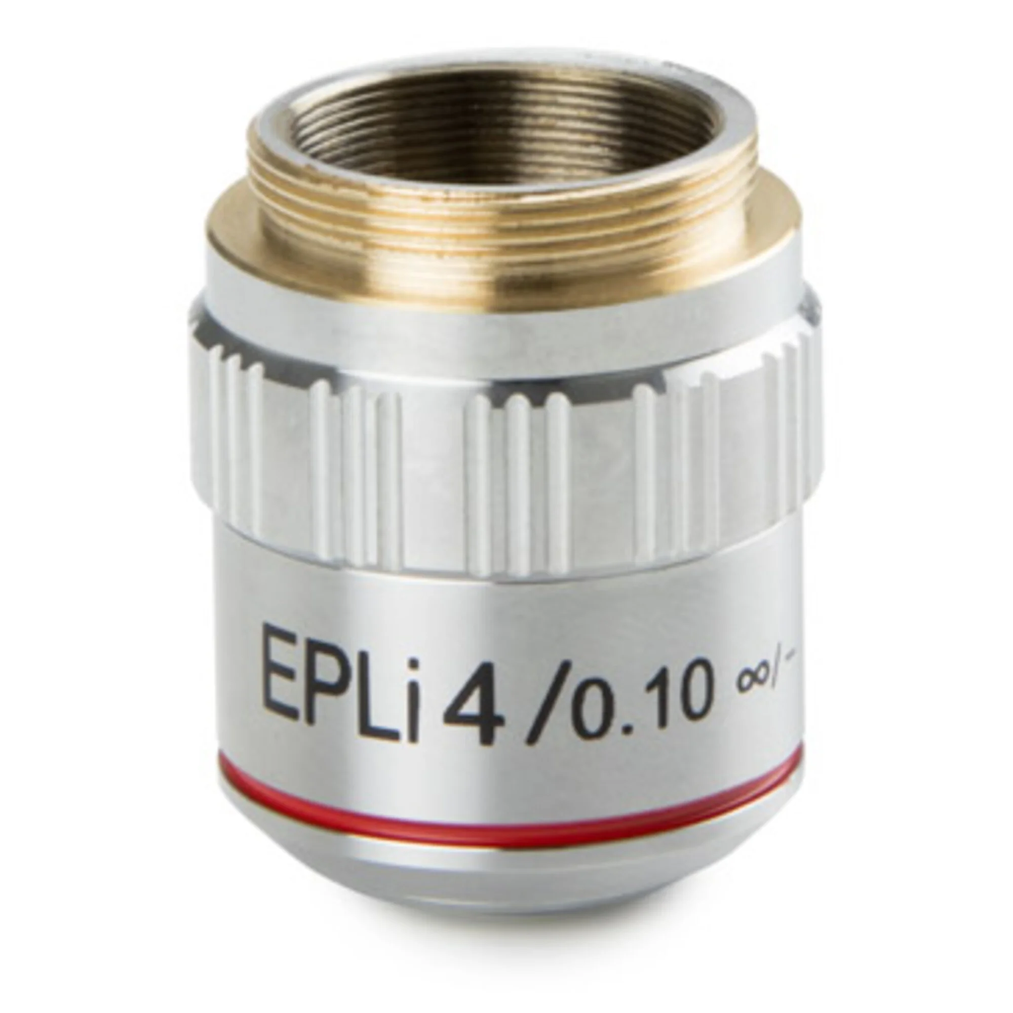 Objectif  BS.8204, E-plan EPLi 4x/0.10 IOS (infinity corrected), w.d. 18.9 mm (bScope)