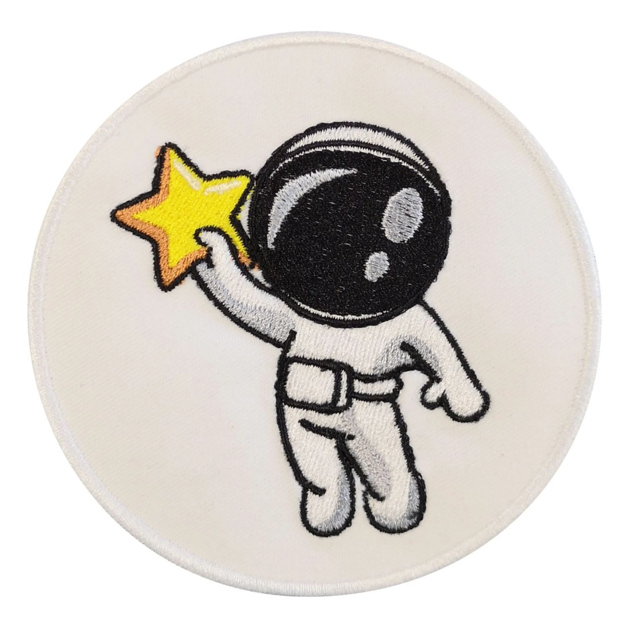 Astronaut holding star