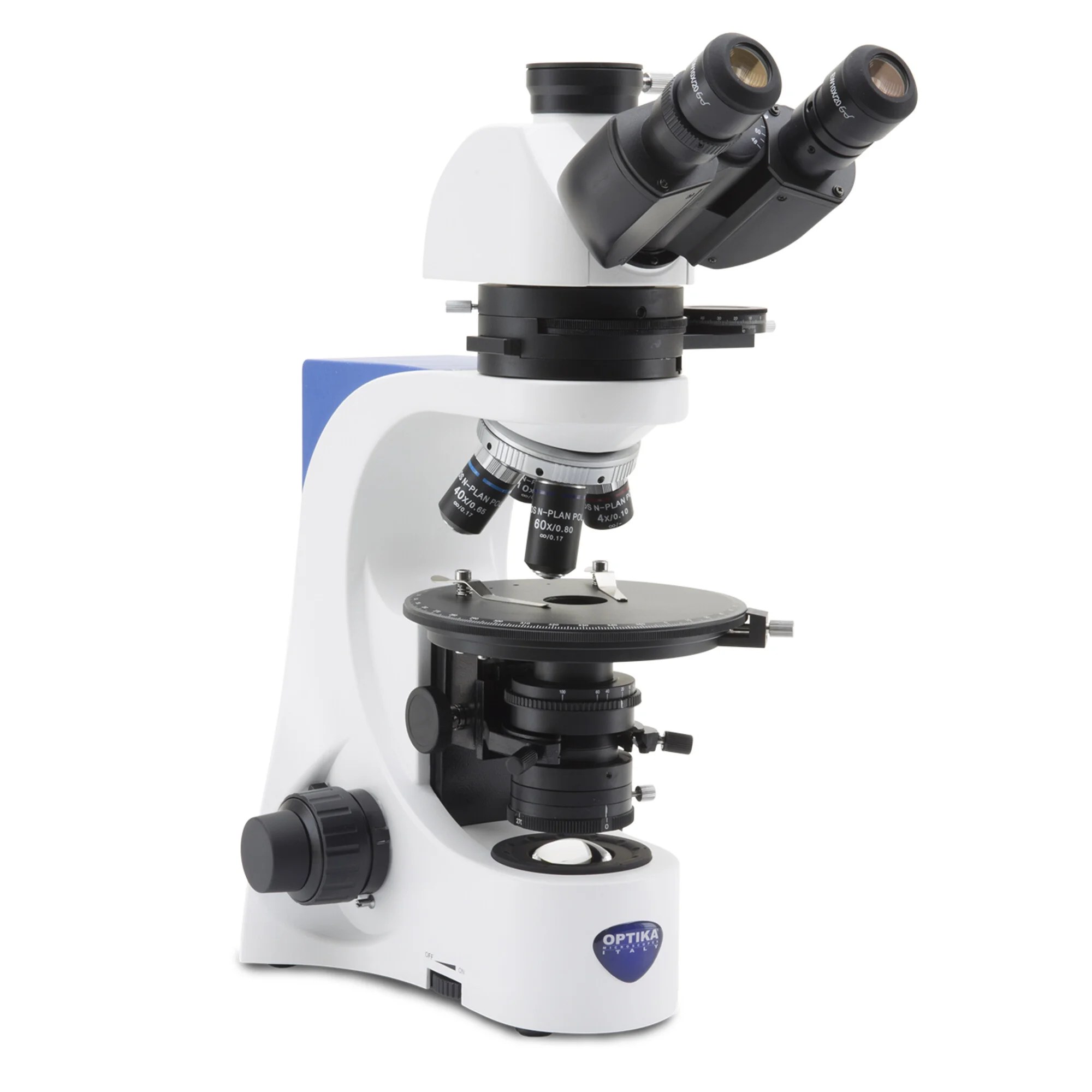 Microscope trinoculaire en lumière polarisée B-383POL
