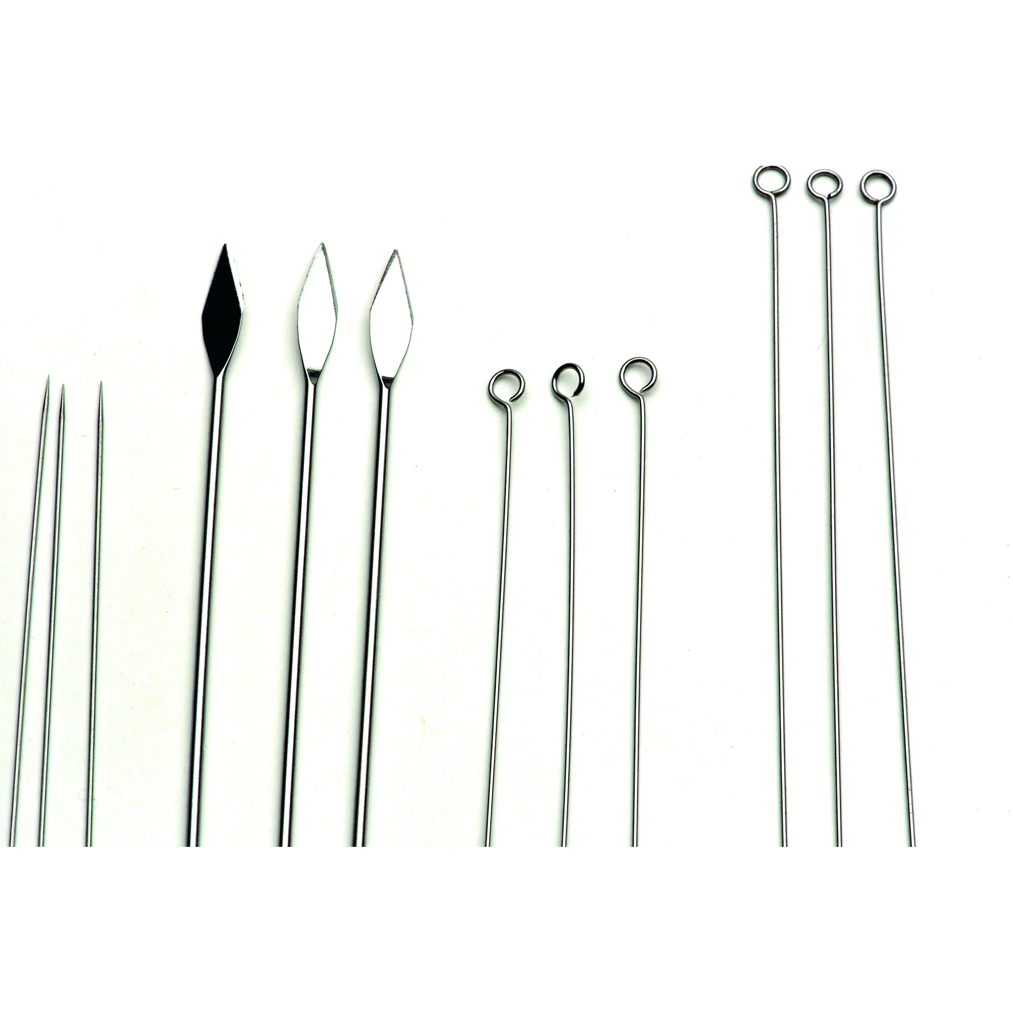 Aiguilles applicables : Oeil de réduction 2,5mm diamètre, 10 morceaux