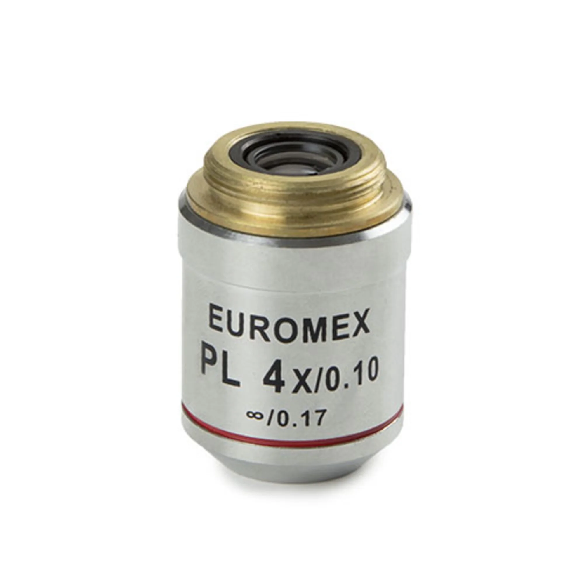 Objectif  AE.3104, 4x/0.10, w.d. 11,9 mm, PL IOS infinity, plan (Oxion)