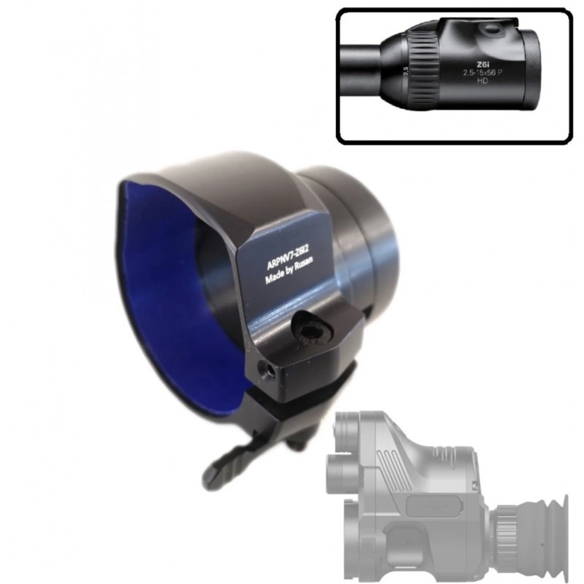 Adaptateur ARPNV pour PARD A/V pour Swarovski Z6i Gen. 1
